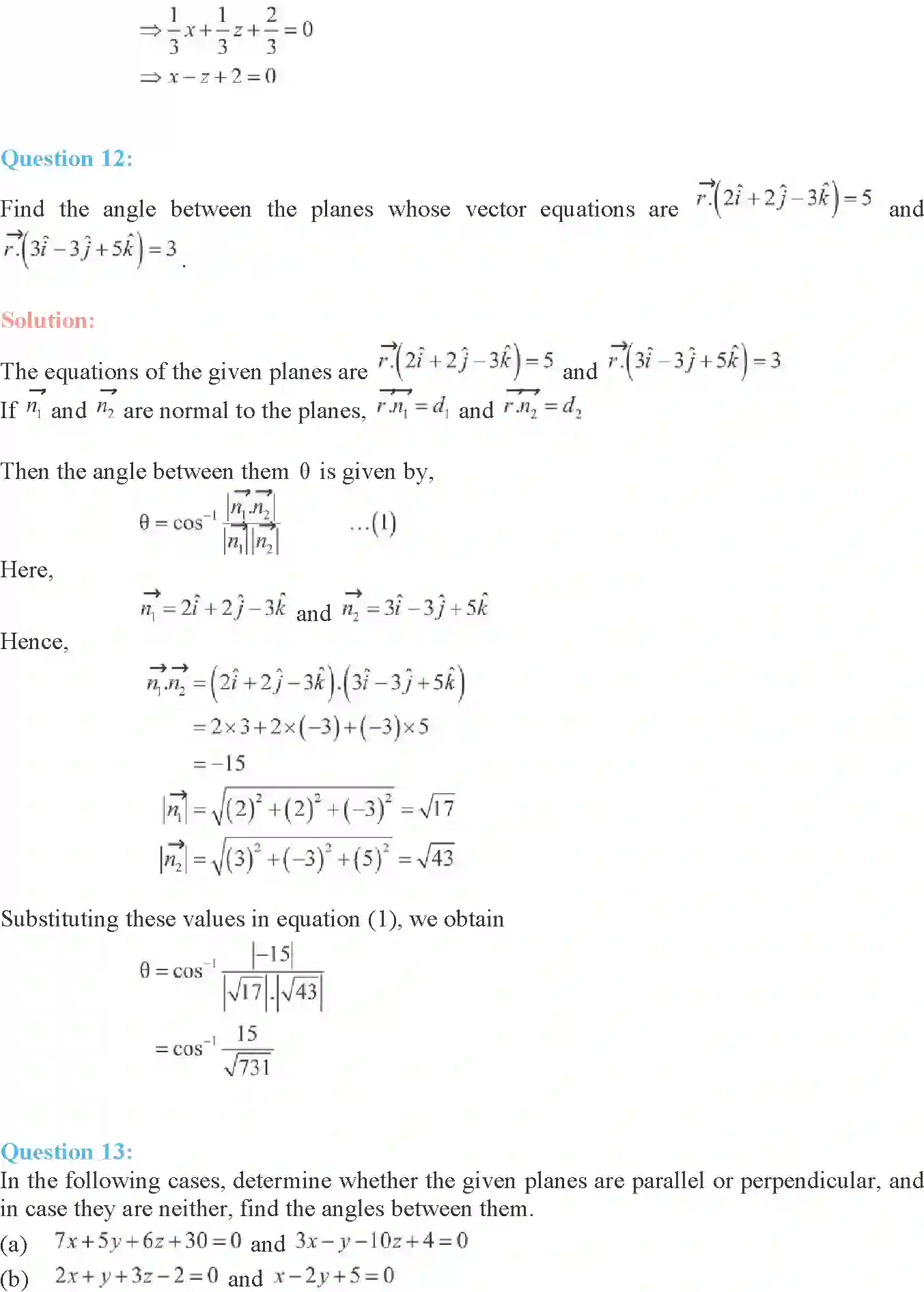 NCERT-Solution-Class-12-Maths-Three-dimensional-Geometry-11-page-32