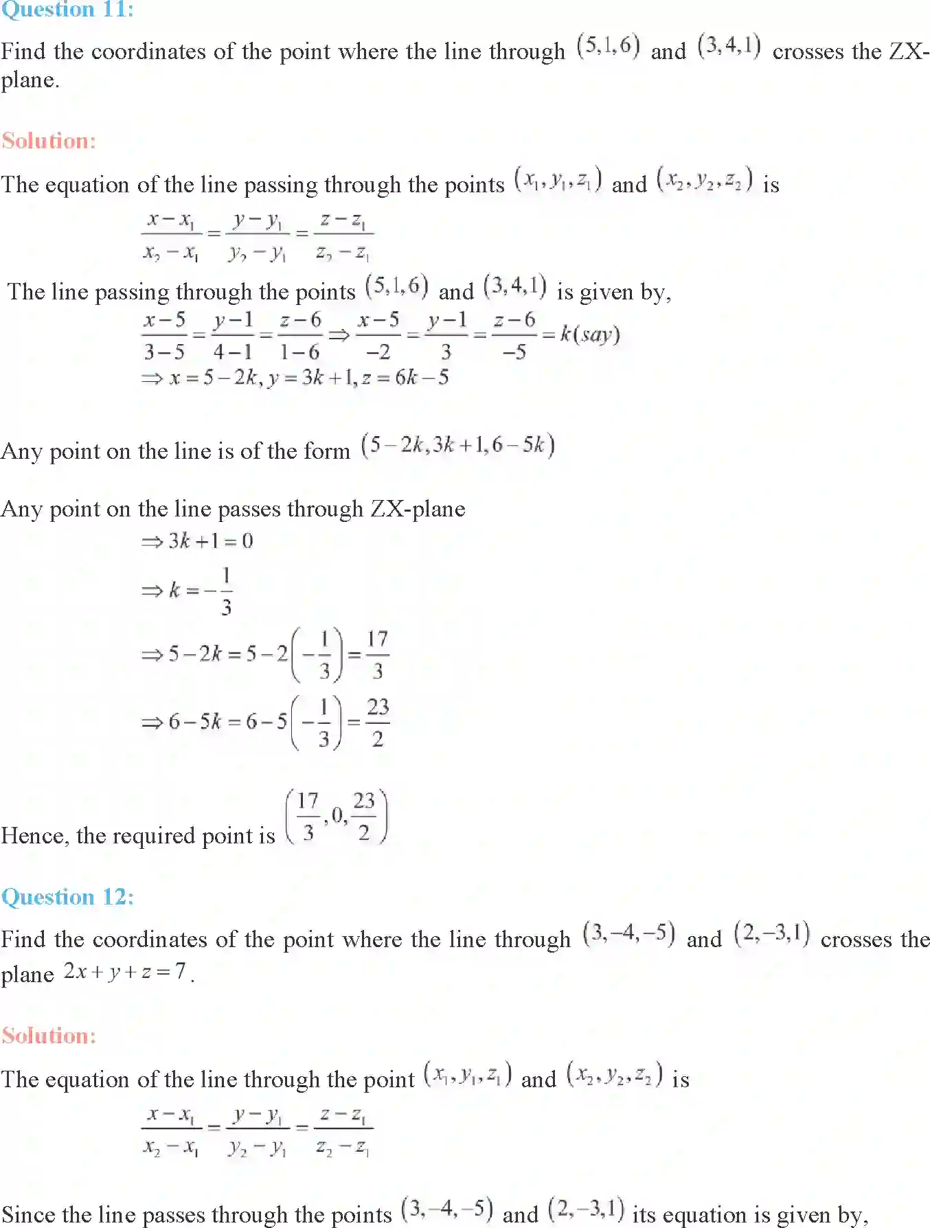 NCERT-Solution-Class-12-Maths-Three-dimensional-Geometry-11-page-45