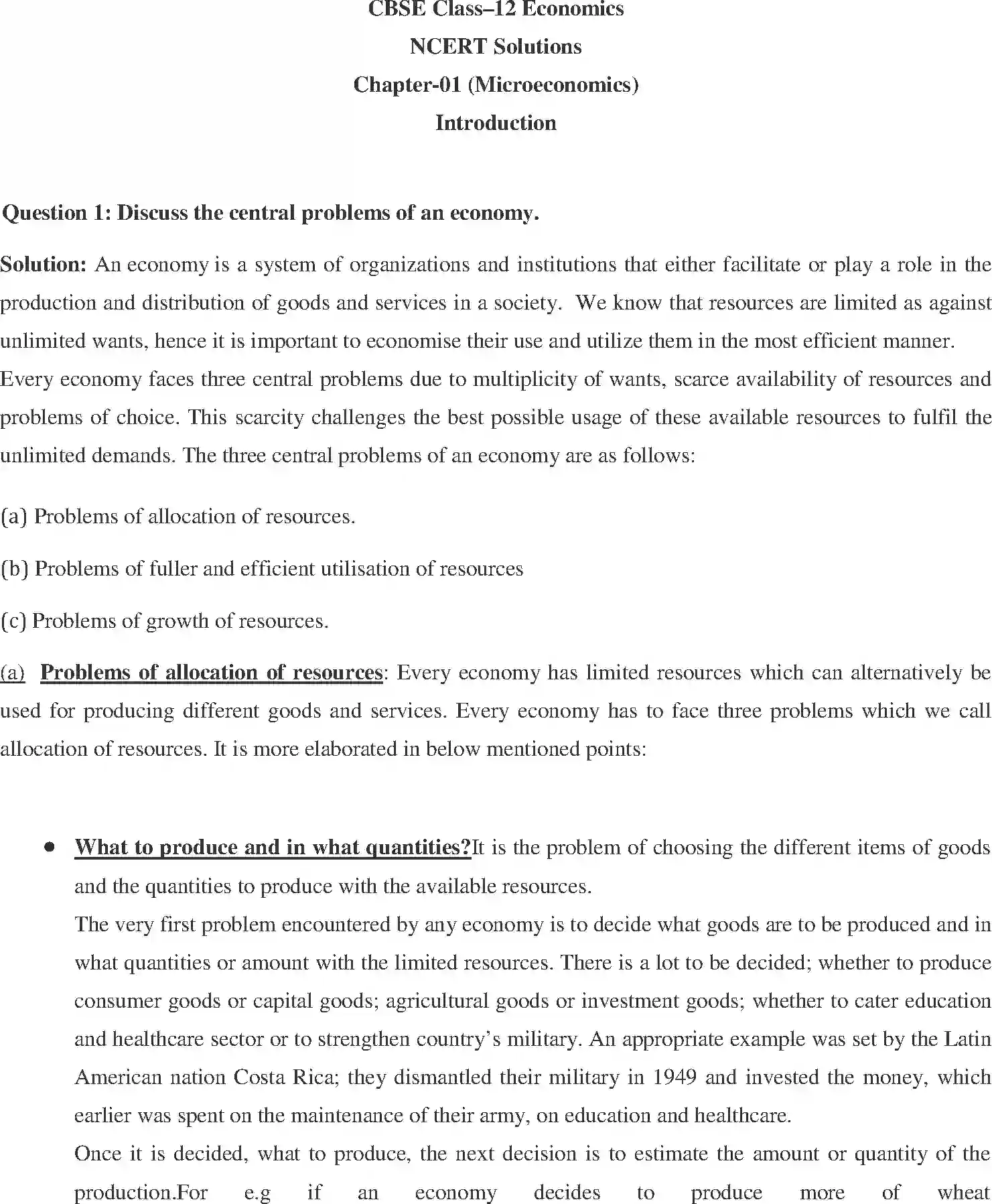 NCERT-Solution-Class-12-Micro-Economics-Chapter-1-Introduction-to-Micro-Economics-2341-page-1