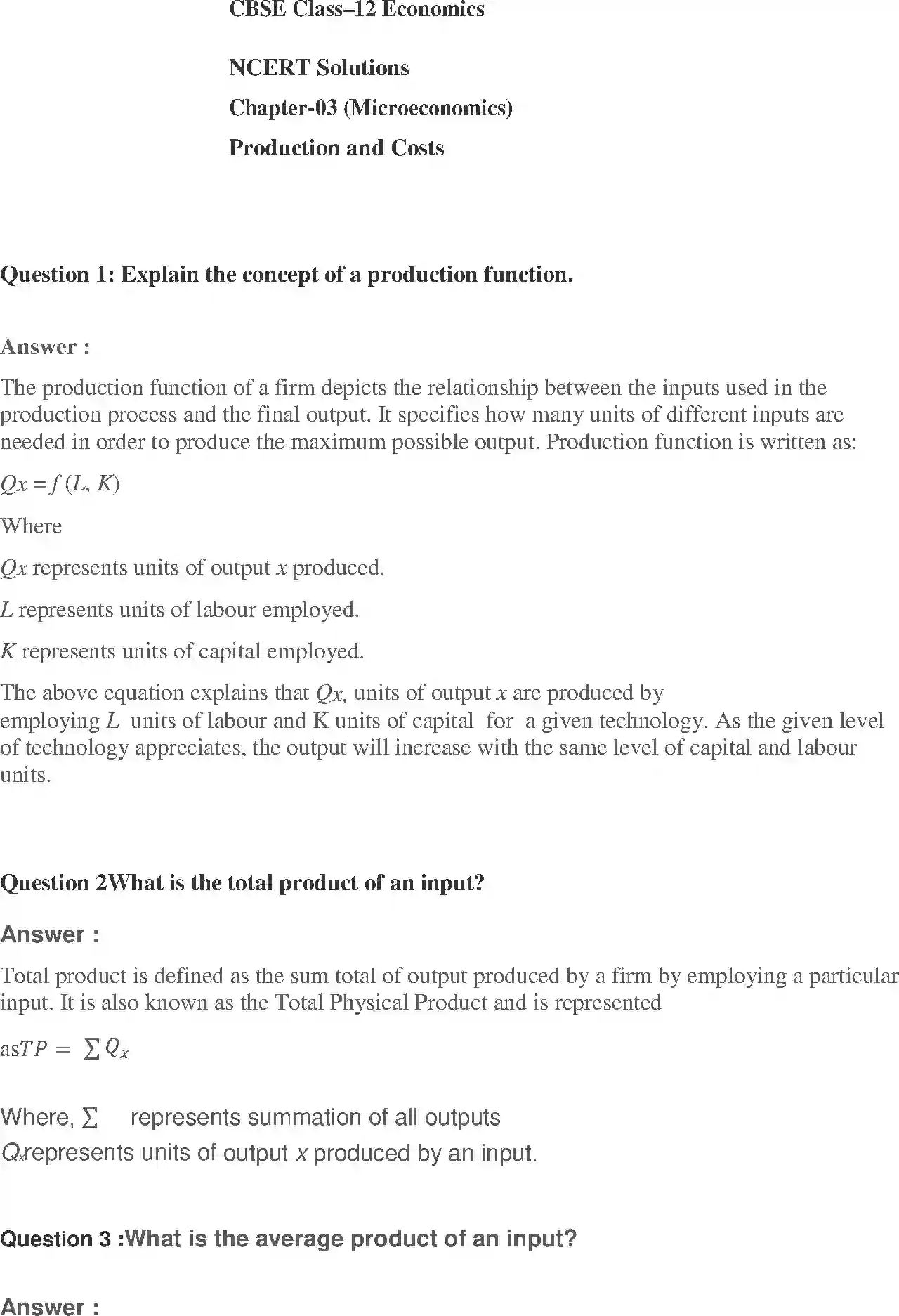 NCERT-Solution-Class-12-Micro-Economics-Chapter-3-Production-and-Costs-171-page-1