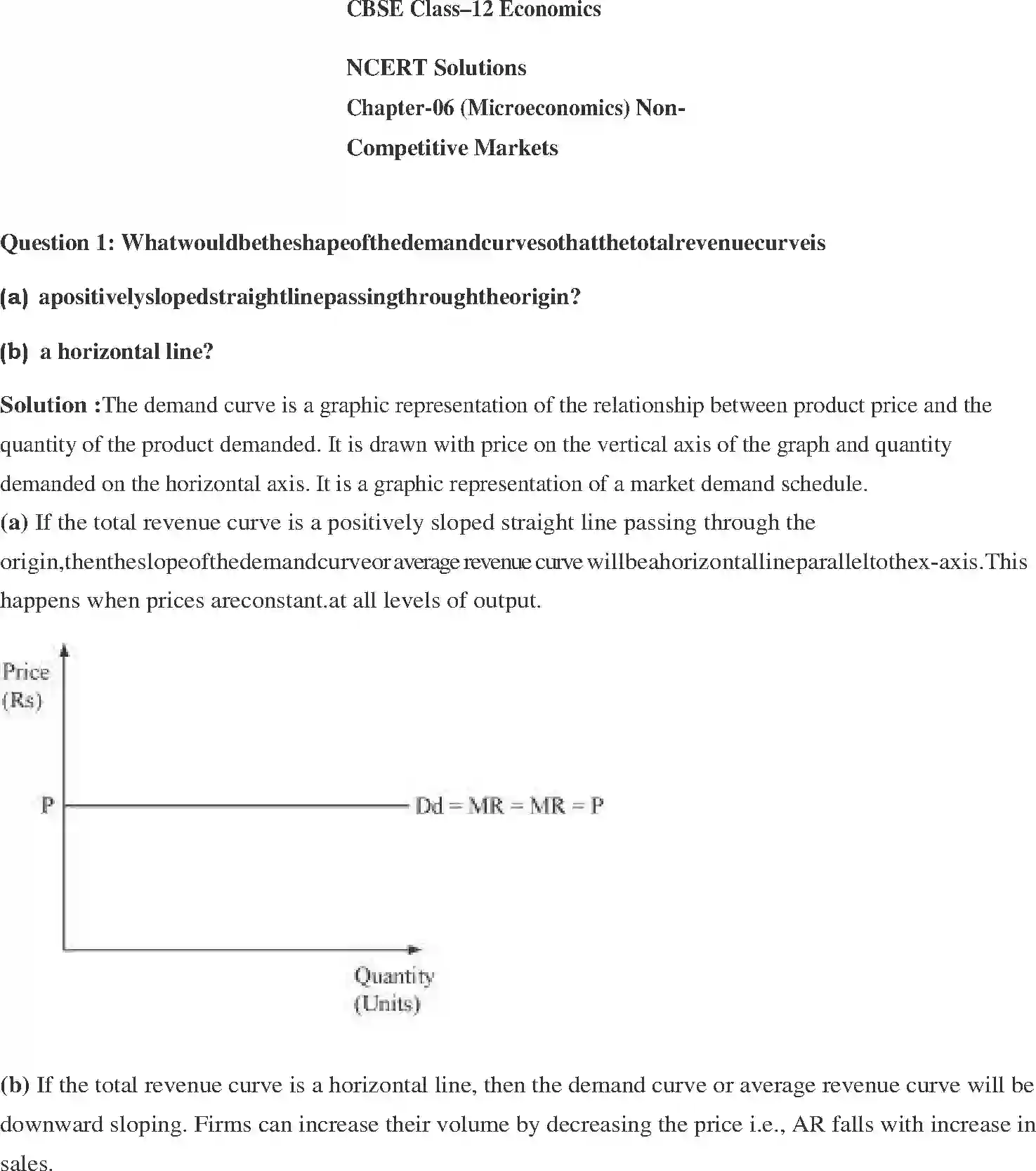 NCERT-Solution-Class-12-Micro-Economics-Chapter-6-Noncompetitive-Markets-174-page-1