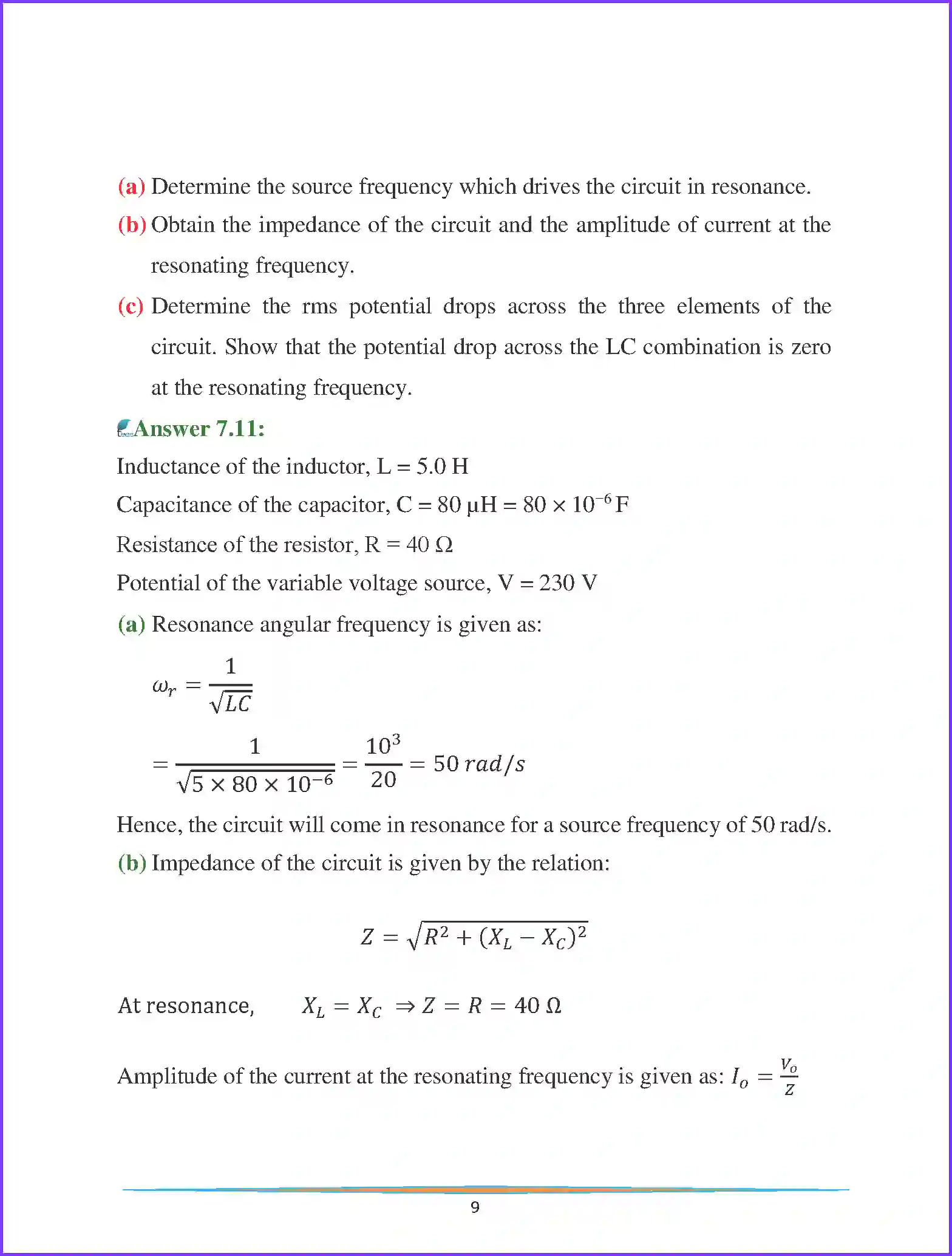 NCERT-Solution-Class-12-Physics-Alternating-Current-27-page-9