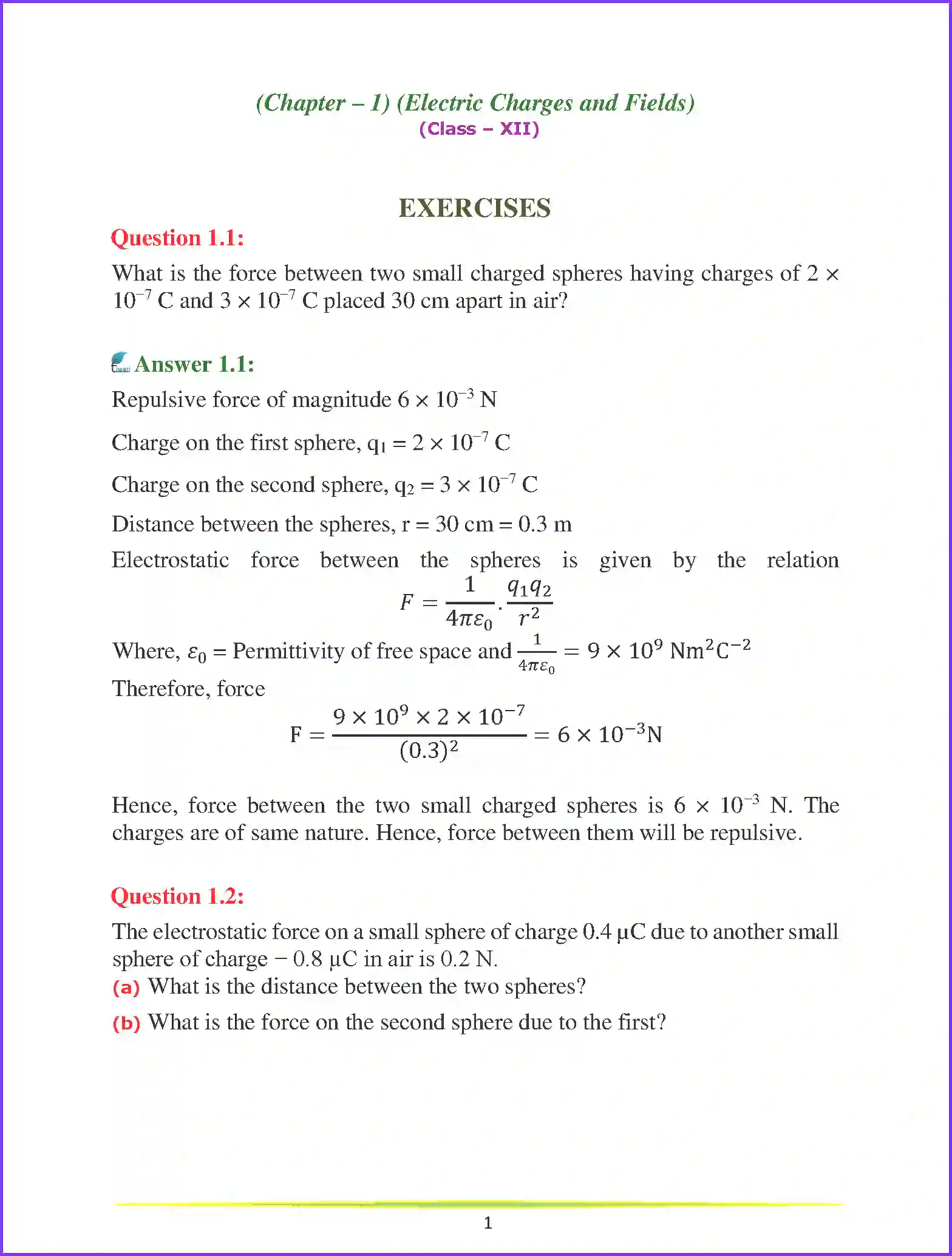NCERT-Solution-Class-12-Physics-Electric-Charges-and-Fields-2187-page-1