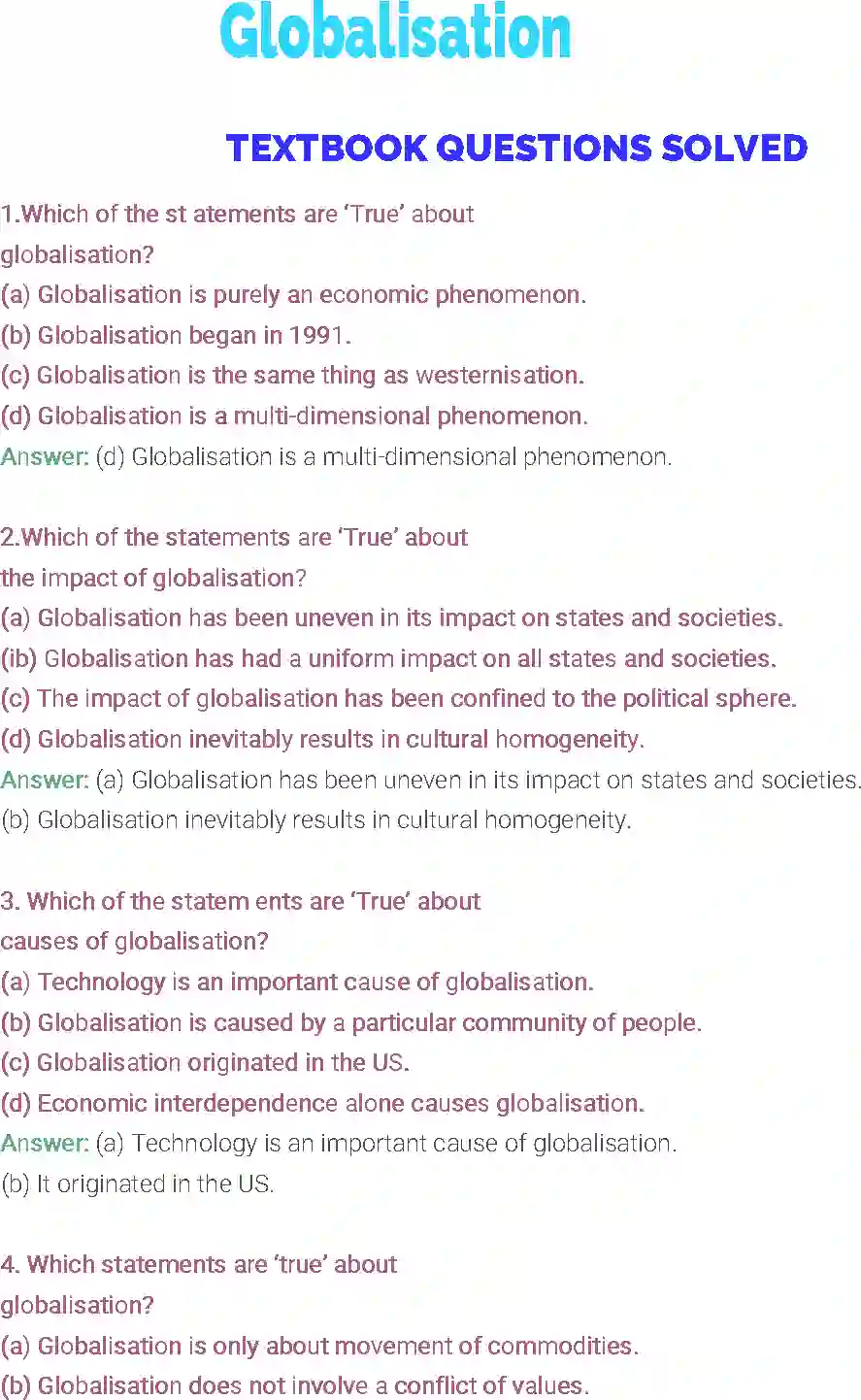 NCERT-Solution-Class-12-Political-Science-Chapter-9-Globalisation-183-page-1