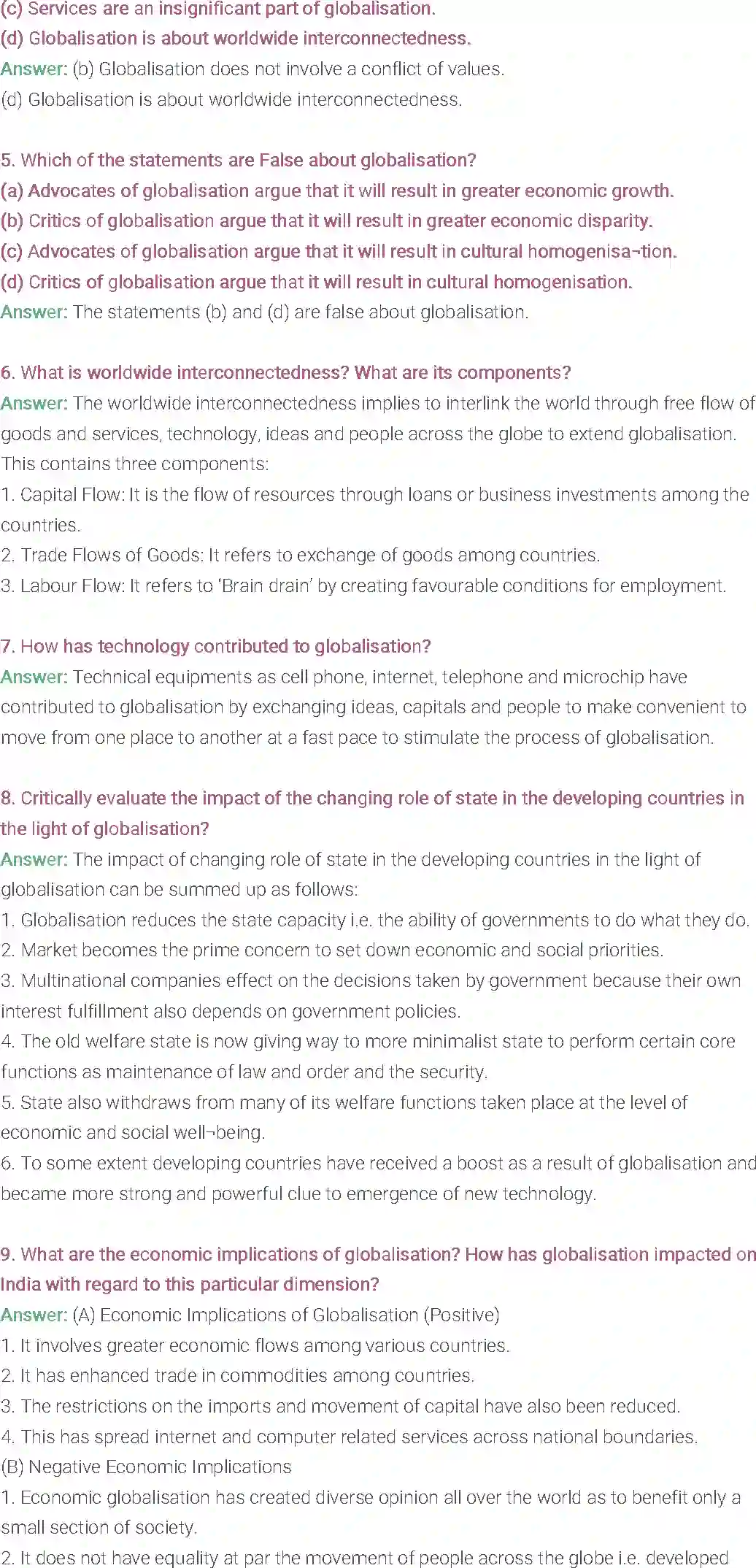 NCERT-Solution-Class-12-Political-Science-Chapter-9-Globalisation-183-page-2