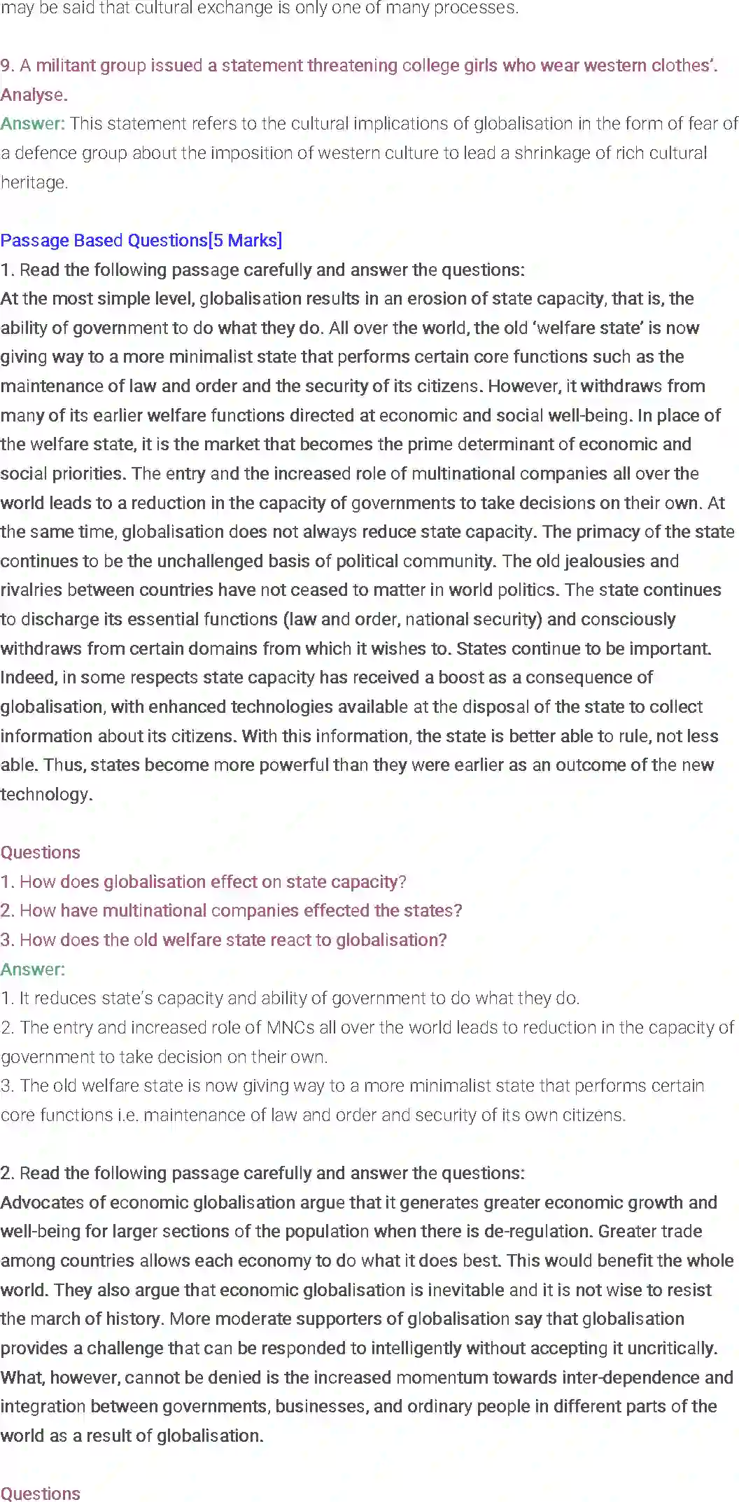 NCERT-Solution-Class-12-Political-Science-Chapter-9-Globalisation-183-page-7