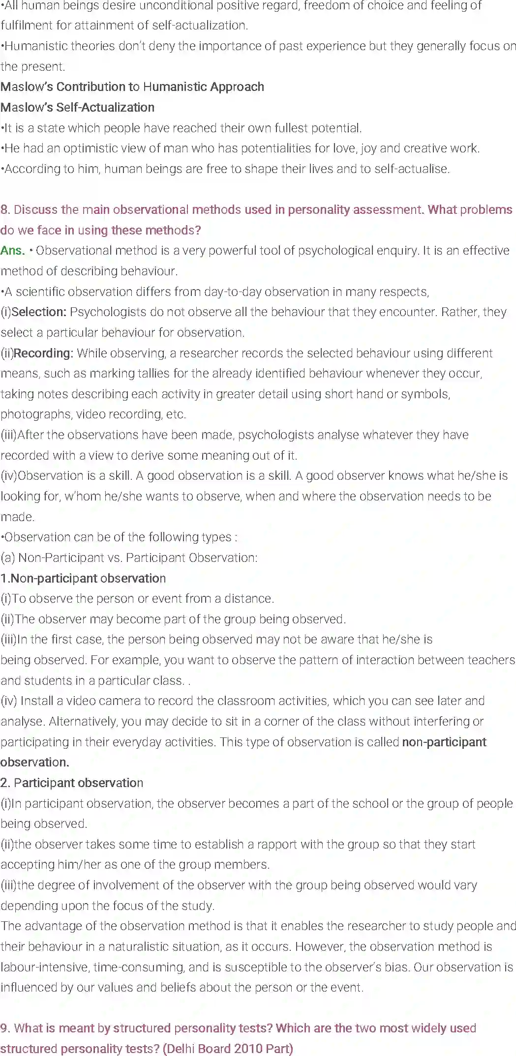 NCERT-Solution-Class-12-Psychology-Chapter-2-Self-And-Personality-194-page-4