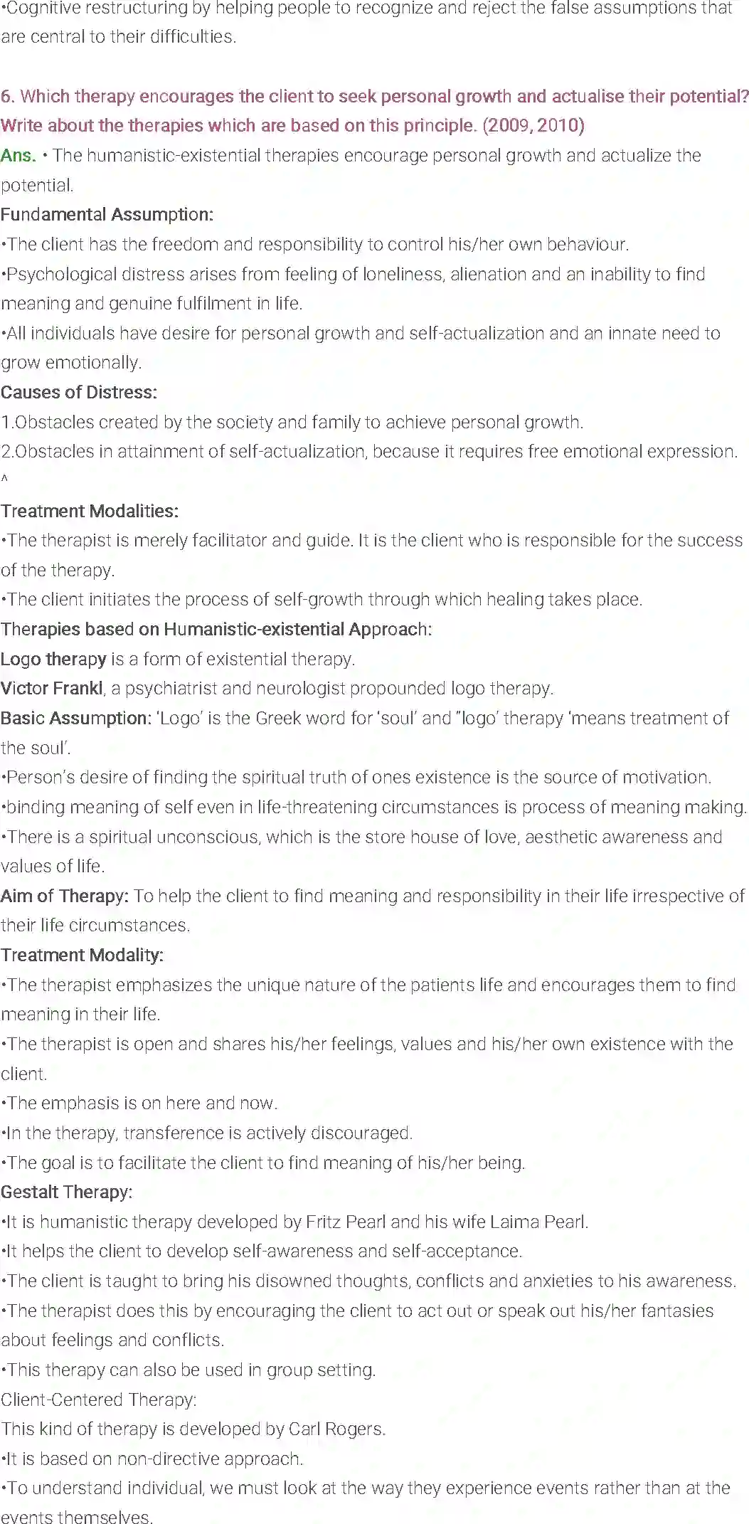NCERT-Solution-Class-12-Psychology-Chapter-5-Therapeutic-Approaches-And-Counselling-196-page-6