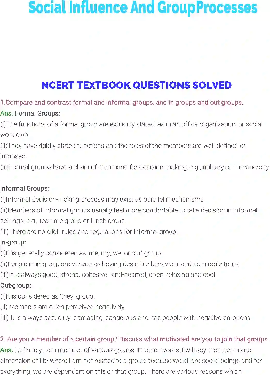 NCERT-Solution-Class-12-Psychology-Chapter-7-Social-Influence-And-Group-Processes-2370-page-1