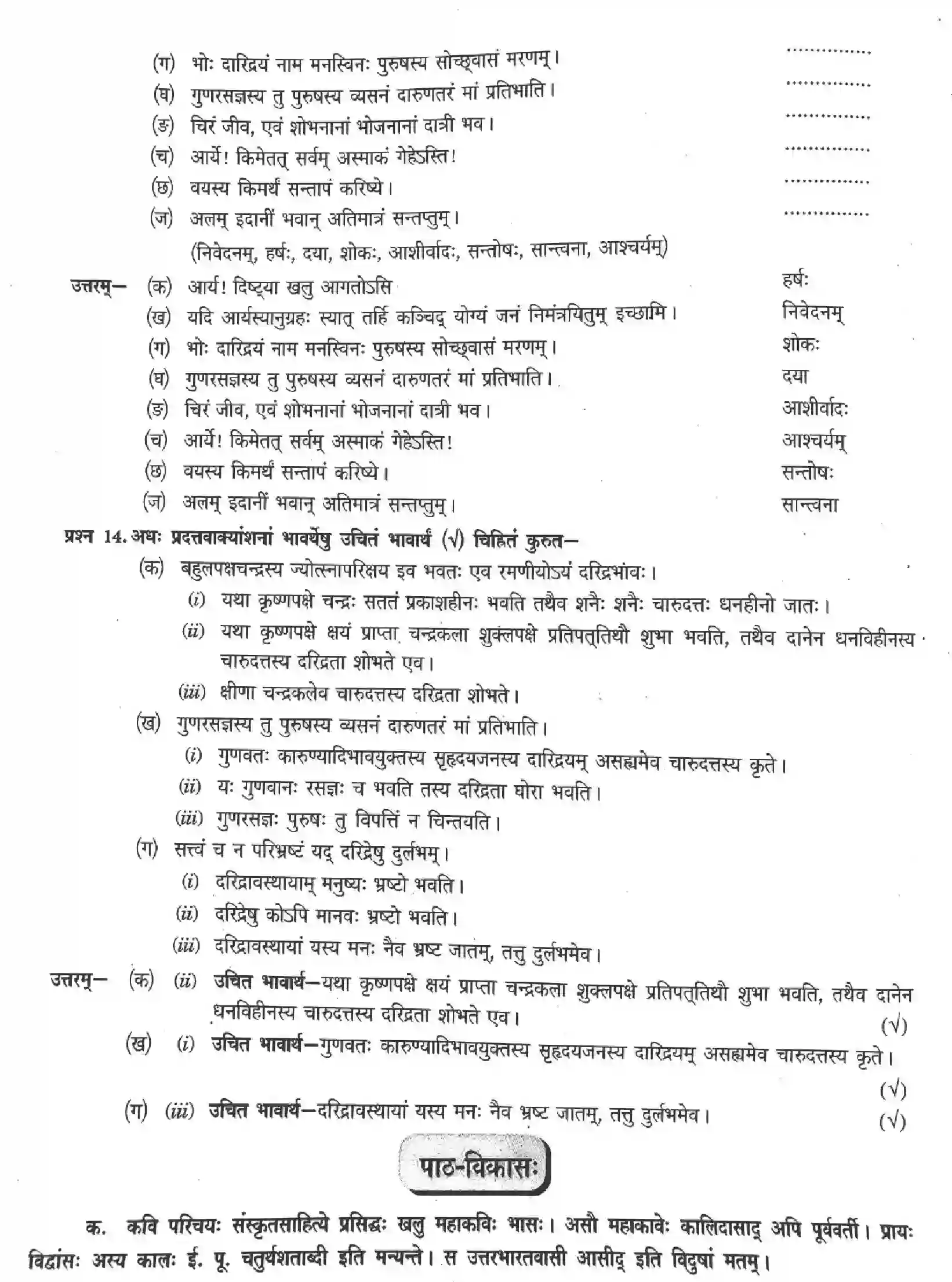 NCERT-Solution-Class-12-Sanskrit-Daaridde-Durlabham-Satvam-286-page-12