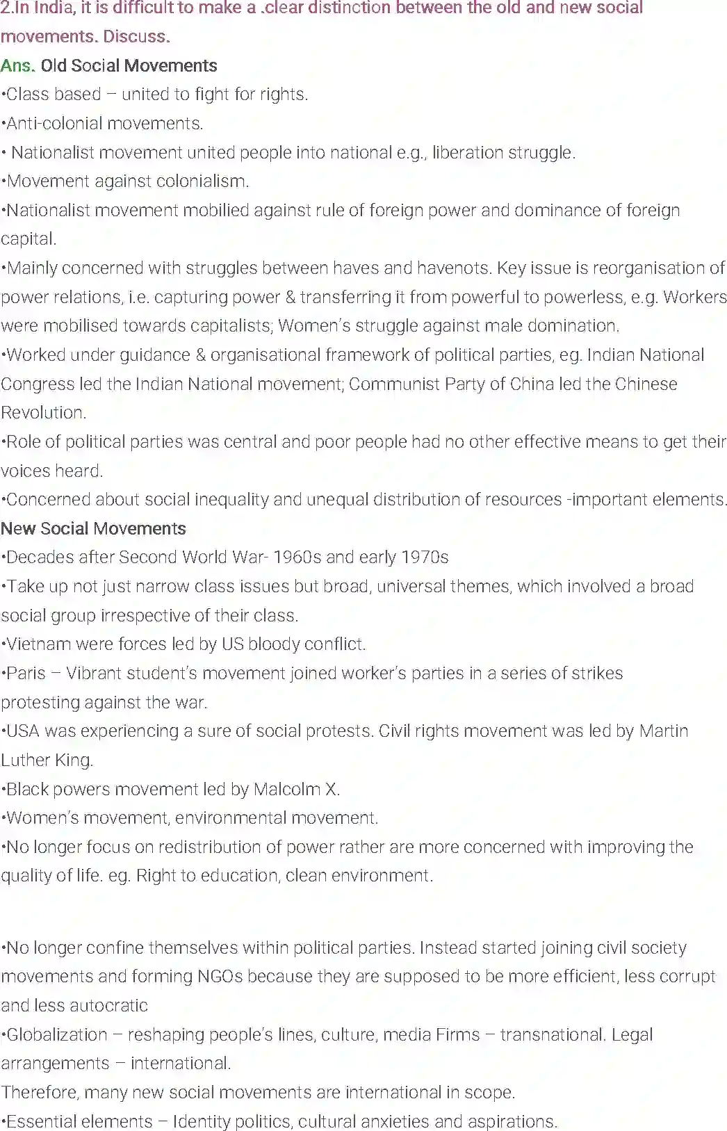 NCERT-Solution-Class-12-Sociology-Chapter-8-Social-Movements-214-page-2