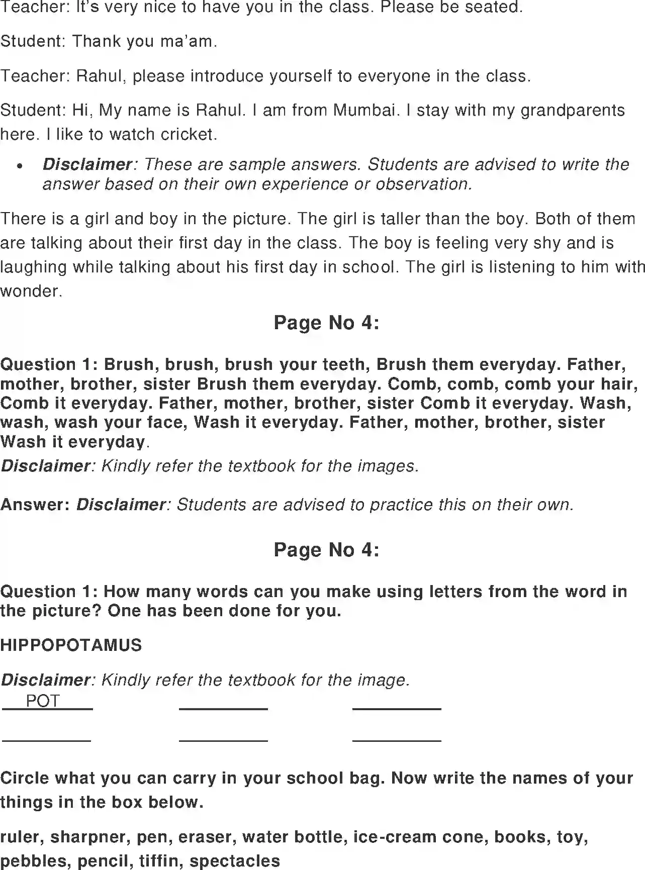 NCERT-Solution-Class-2-Marigold-Chapter-1-First-Day-at-School-4279-page-3