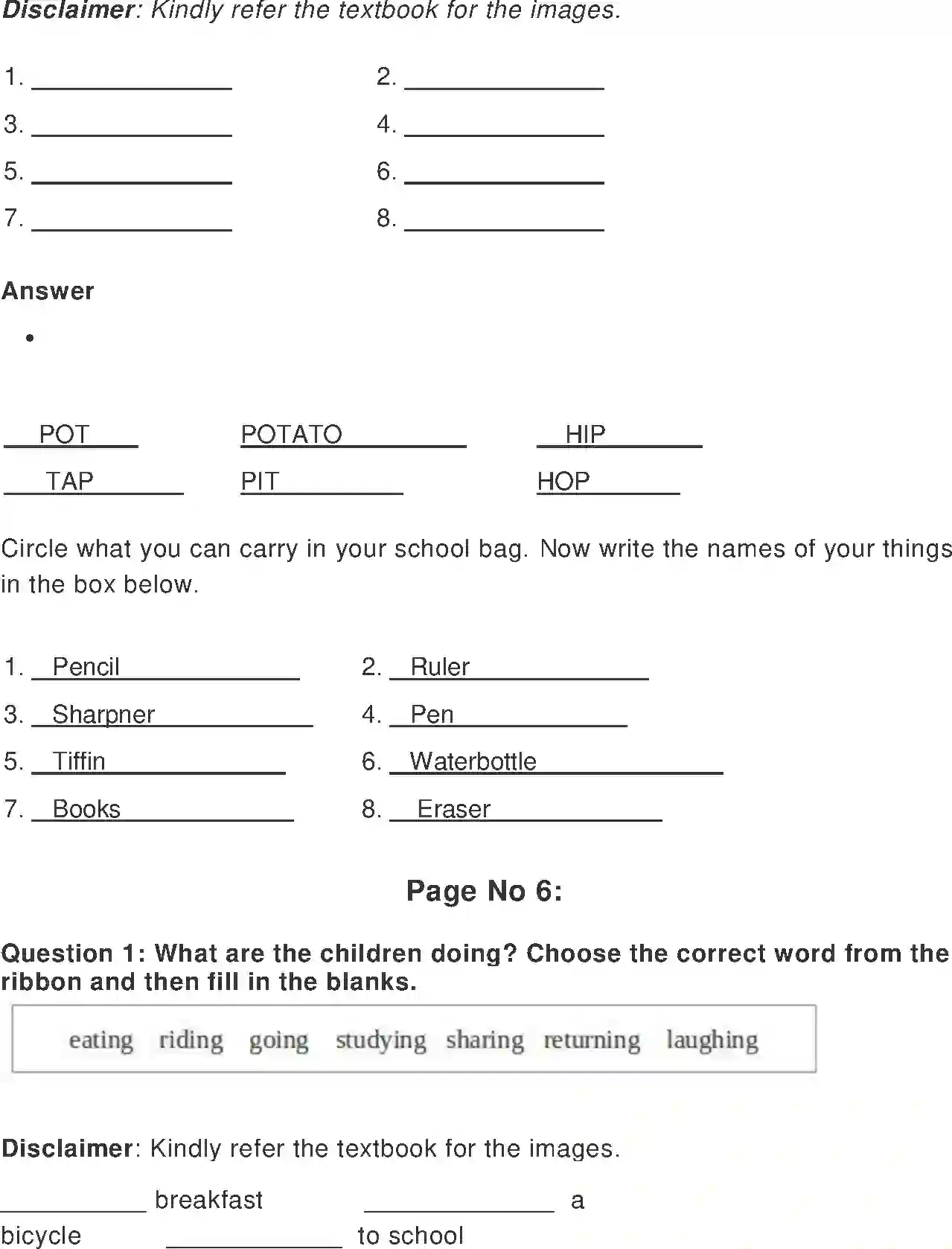 NCERT-Solution-Class-2-Marigold-Chapter-1-First-Day-at-School-4279-page-4