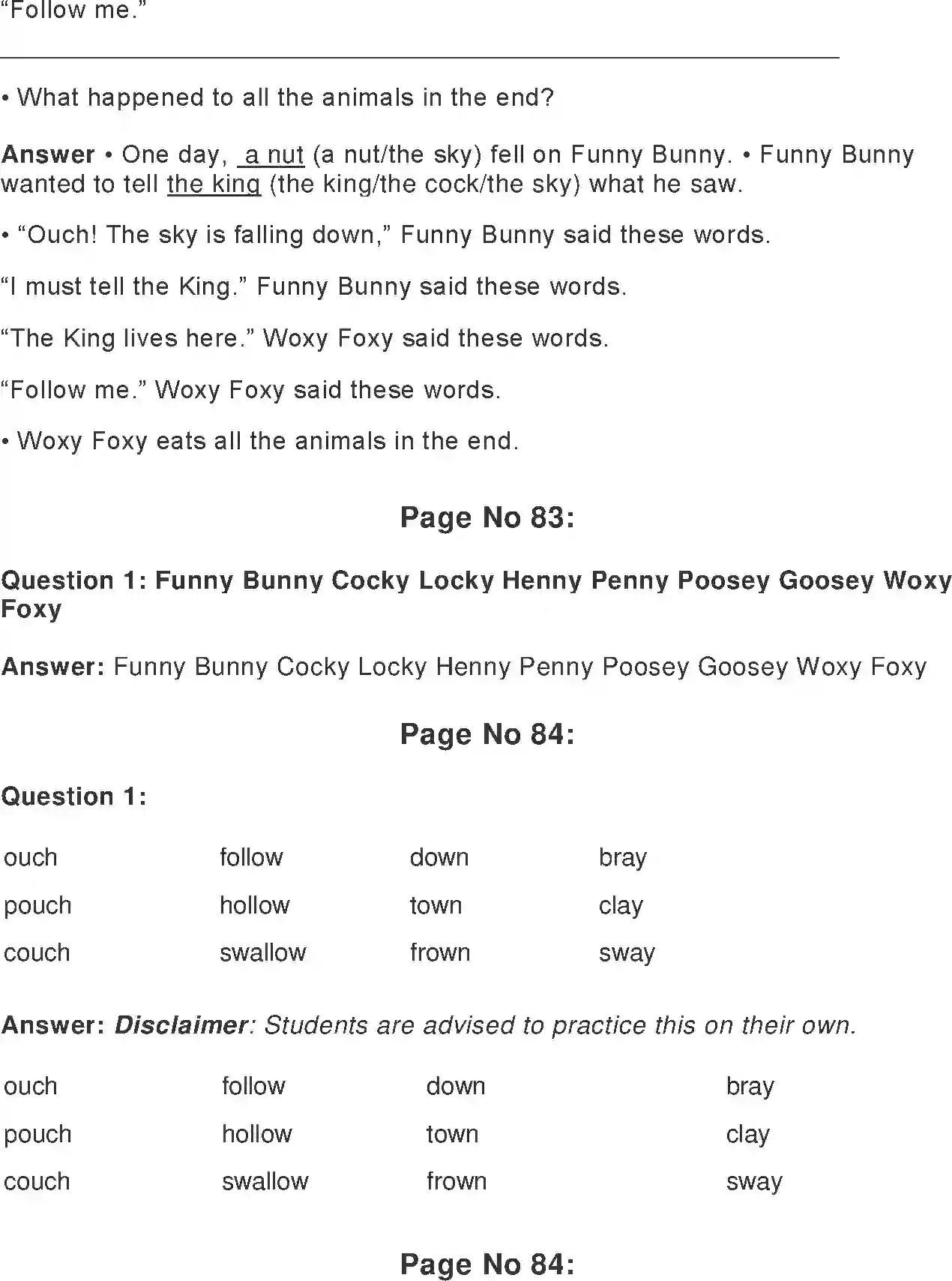 NCERT-Solution-Class-2-Marigold-Chapter-10-Funny-Bunny-2116-page-2