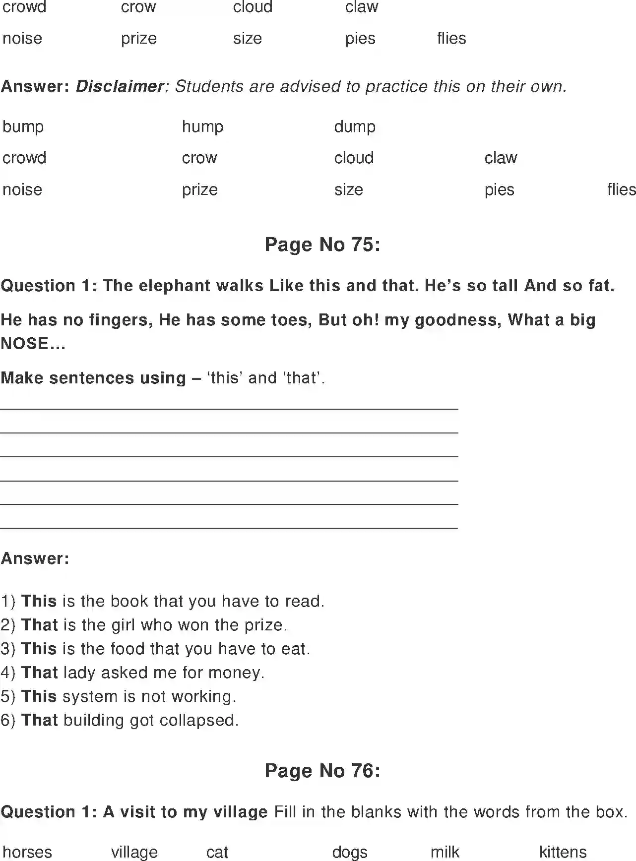 NCERT-Solution-Class-2-Marigold-Chapter-9-Zoo-Manners-4287-page-3