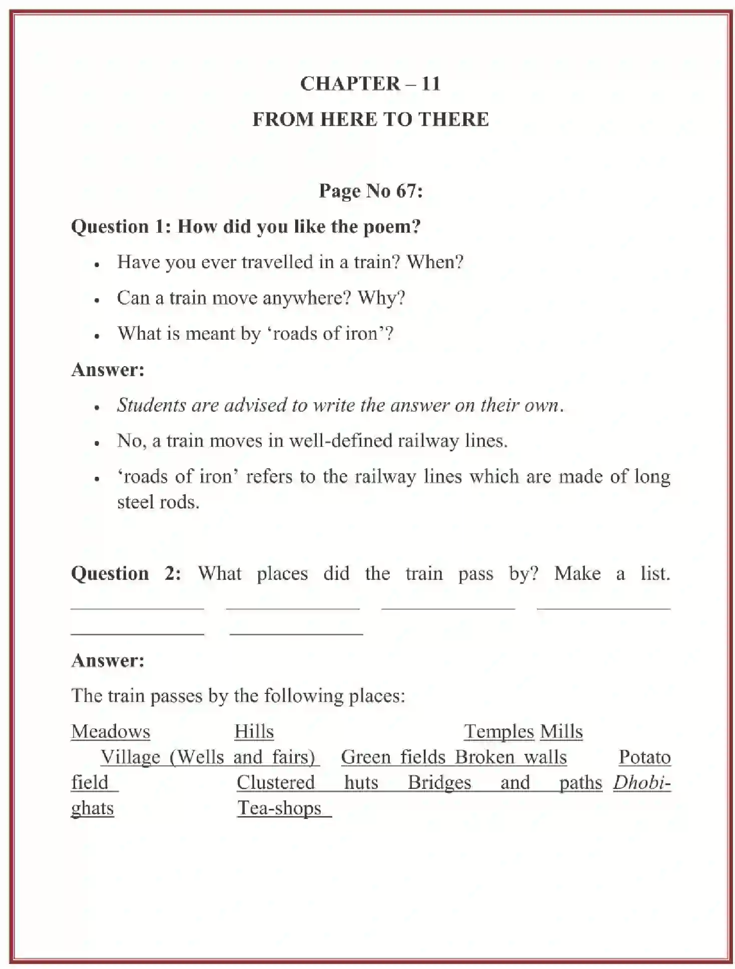 NCERT-Solution-Class-3-Looking-Around-EVS-Chapter-11-From-Here-To-There-4235-page-1