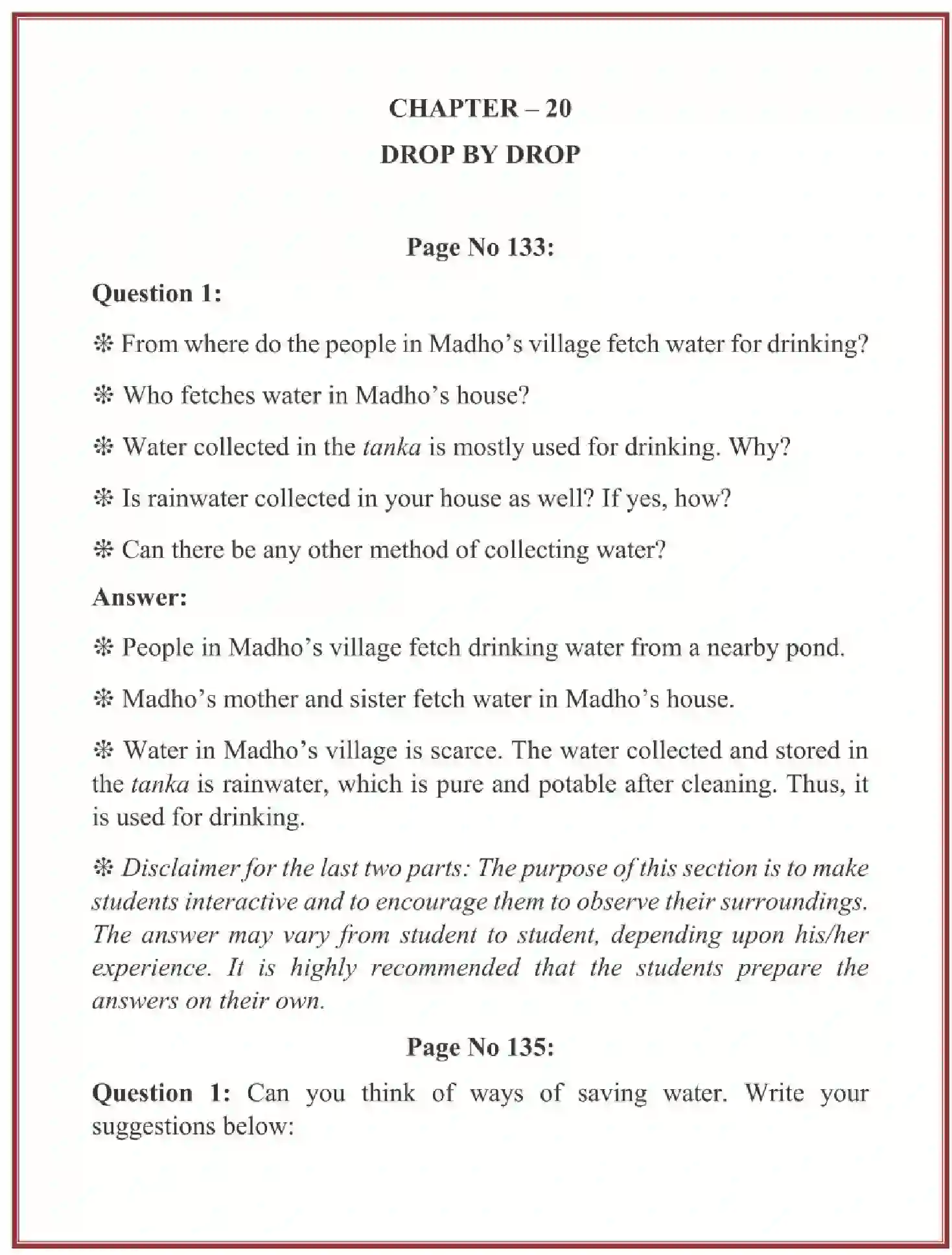 NCERT-Solution-Class-3-Looking-Around-EVS-Chapter-20-Drop-By-Drop-4244-page-1
