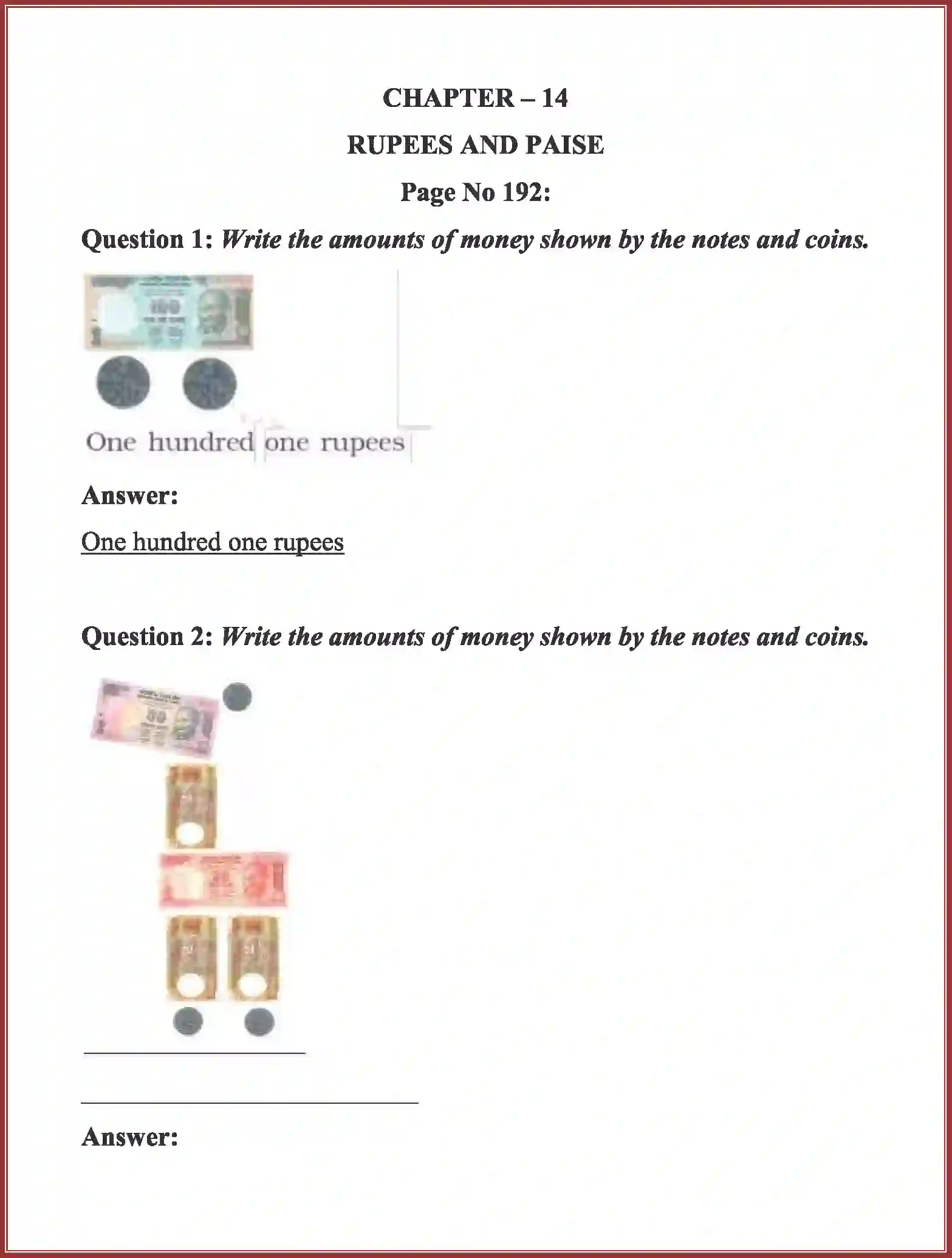 NCERT-Solution-Class-3-Maths-Chapter-14-Rupees-and-Paise-1994-page-1