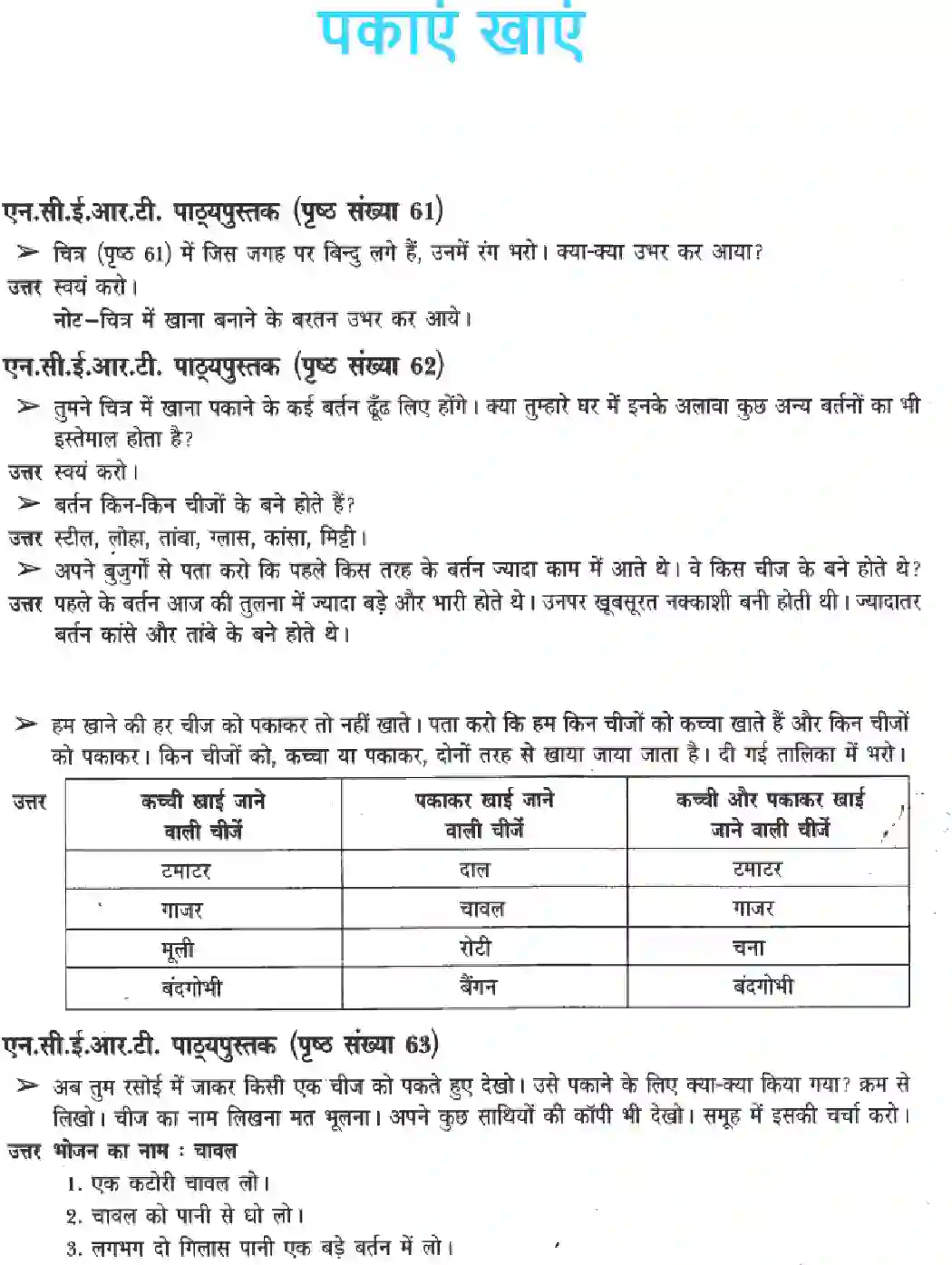 NCERT-Solution-Class-3-Paryavaran-Adhyayan-Chapter-10-Pakaye-Khaye-4210-page-1