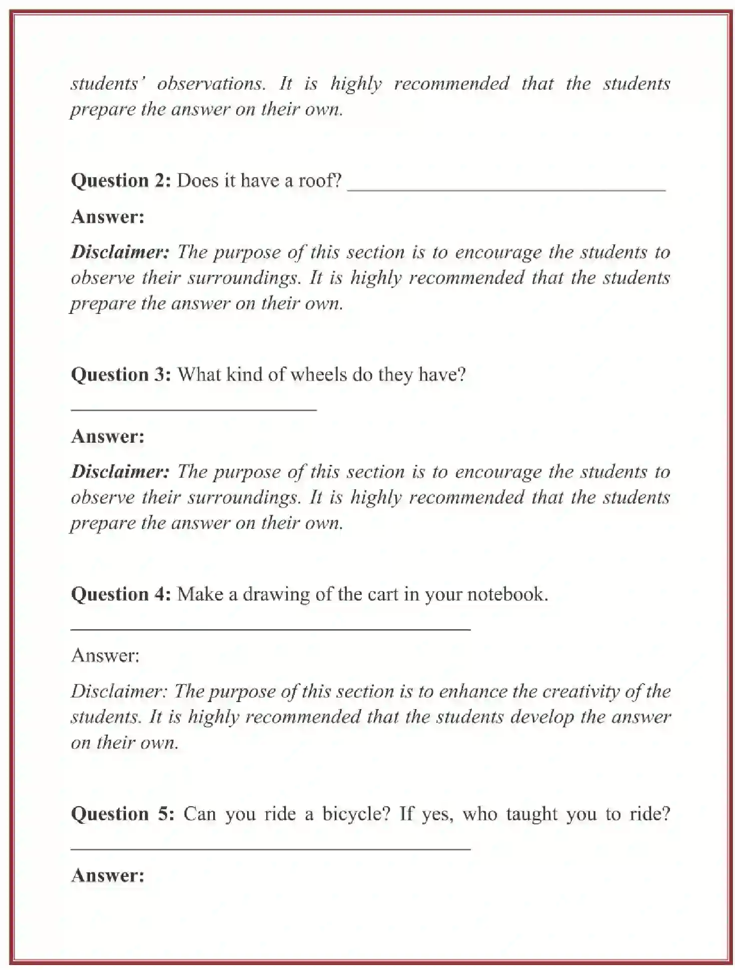 NCERT-Solution-Class-4-Looking-Around-EVS-Chapter-1-Going-To-School-1913-page-9