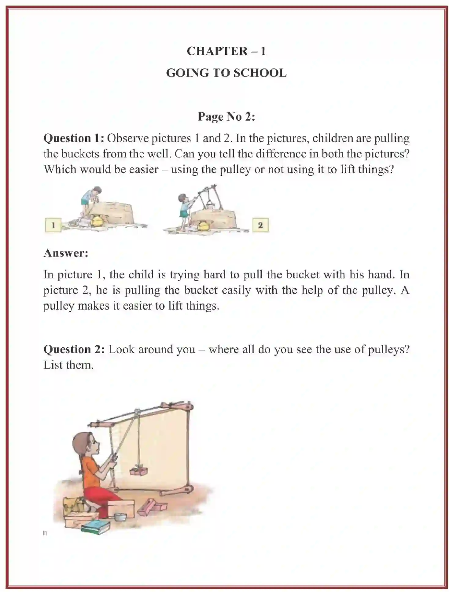 NCERT-Solution-Class-4-Looking-Around-EVS-Chapter-1-Going-To-School-4085-page-1