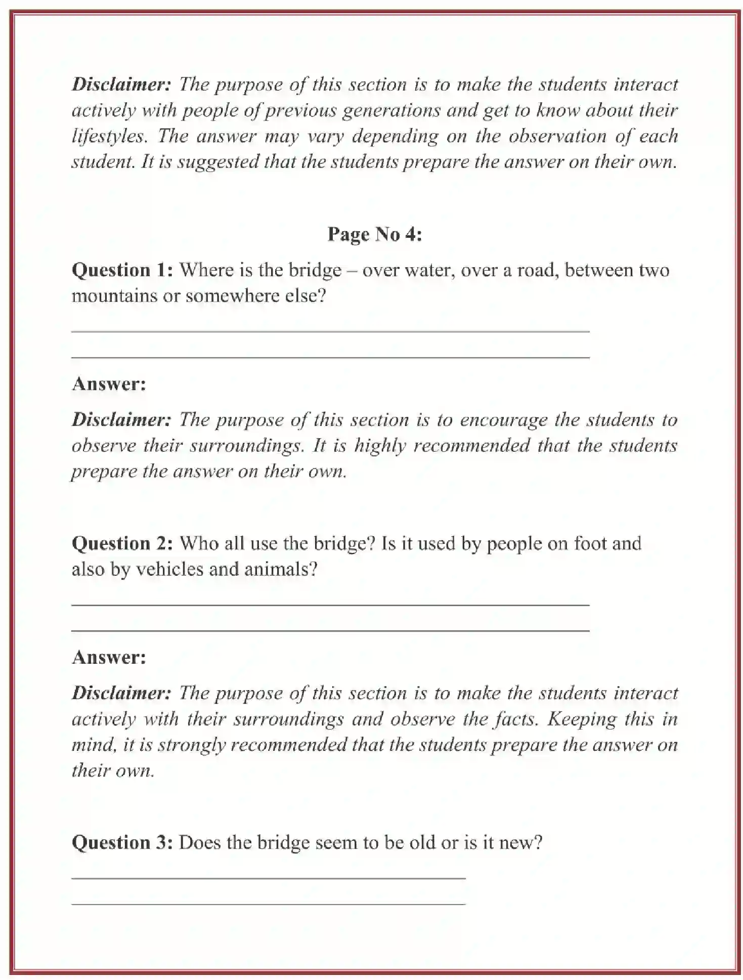 NCERT-Solution-Class-4-Looking-Around-EVS-Chapter-1-Going-To-School-4085-page-5