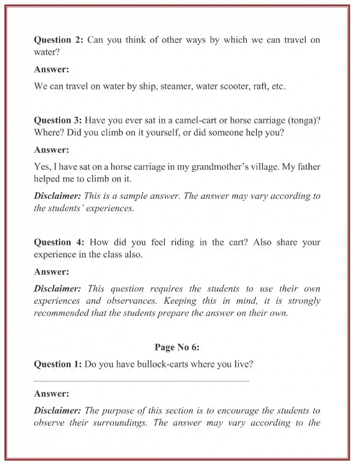 NCERT-Solution-Class-4-Looking-Around-EVS-Chapter-1-Going-To-School-4085-page-8
