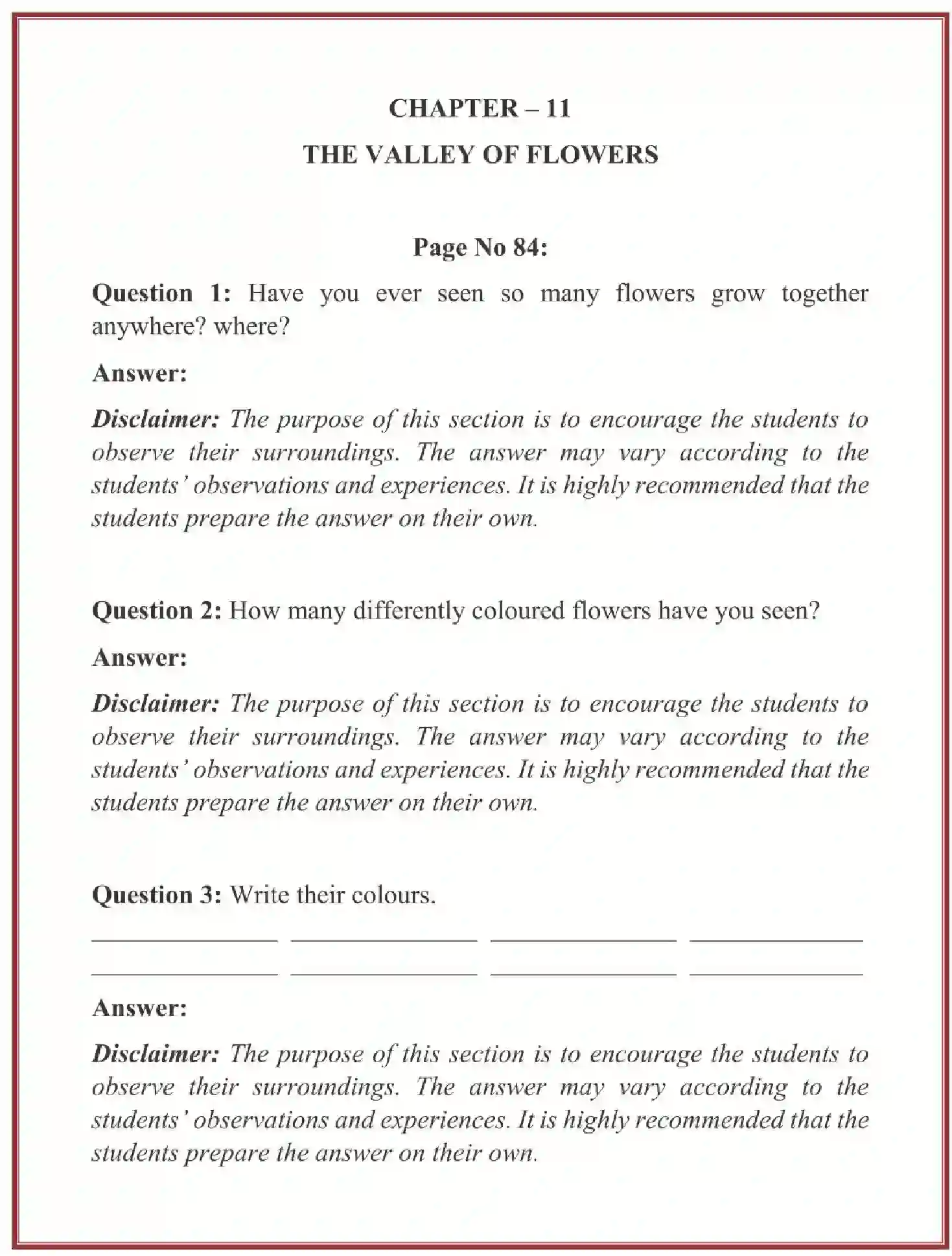 NCERT-Solution-Class-4-Looking-Around-EVS-Chapter-11-Valley-Of-Flowers-1923-page-1