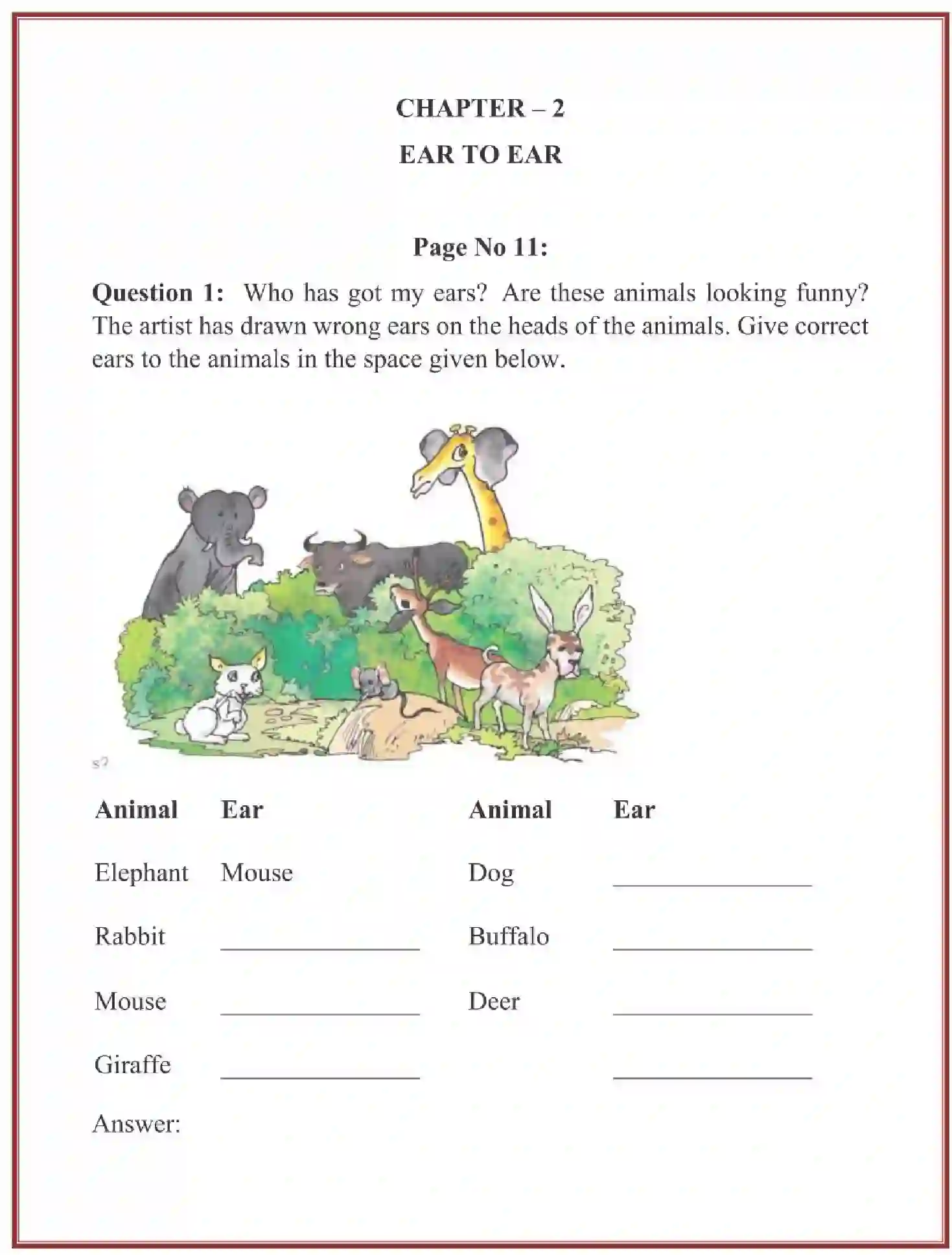 NCERT-Solution-Class-4-Looking-Around-EVS-Chapter-2-Ear-To-Ear-1914-page-1