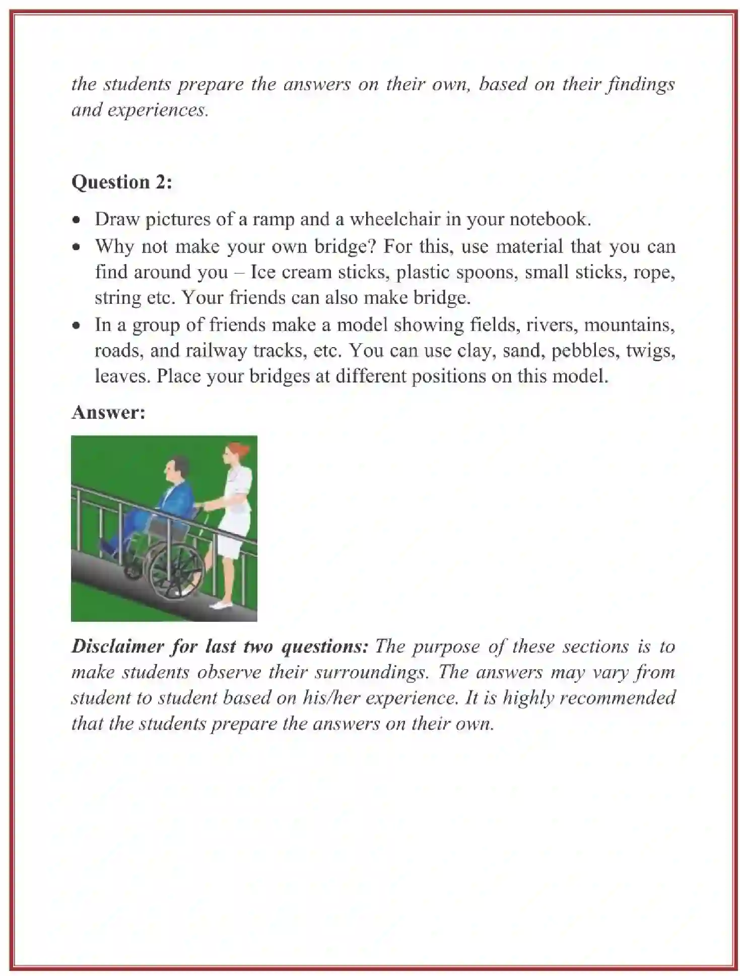 NCERT-Solution-Class-4-Looking-Around-EVS-Chapter-27-Chuskit-Goes-To-School-1939-page-3