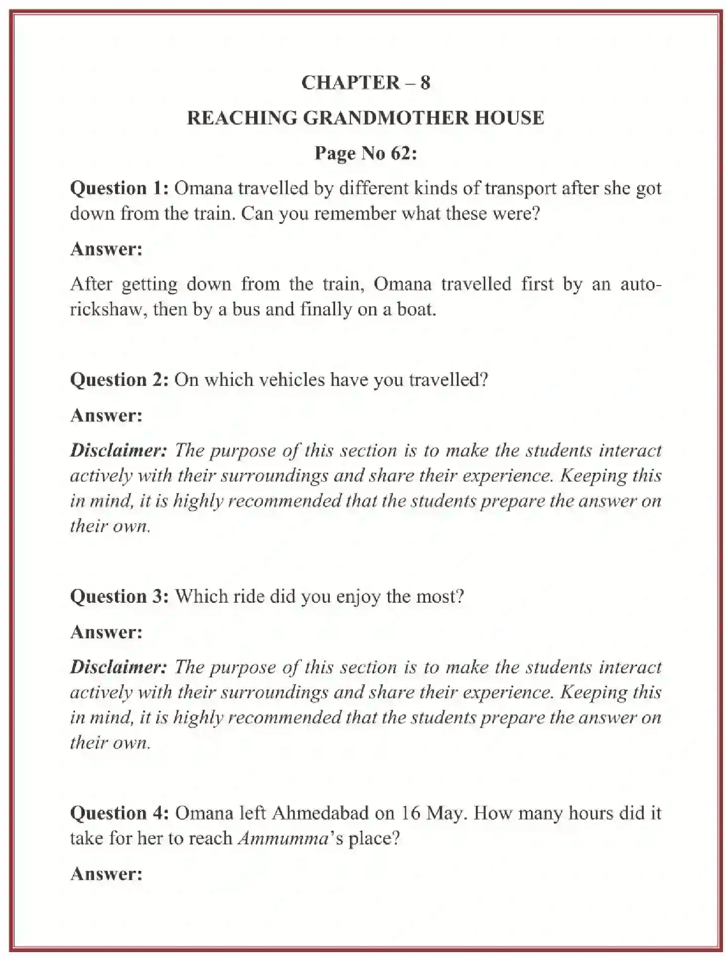 NCERT-Solution-Class-4-Looking-Around-EVS-Chapter-8-Reaching-Grand-Mother’s-House-4092-page-1
