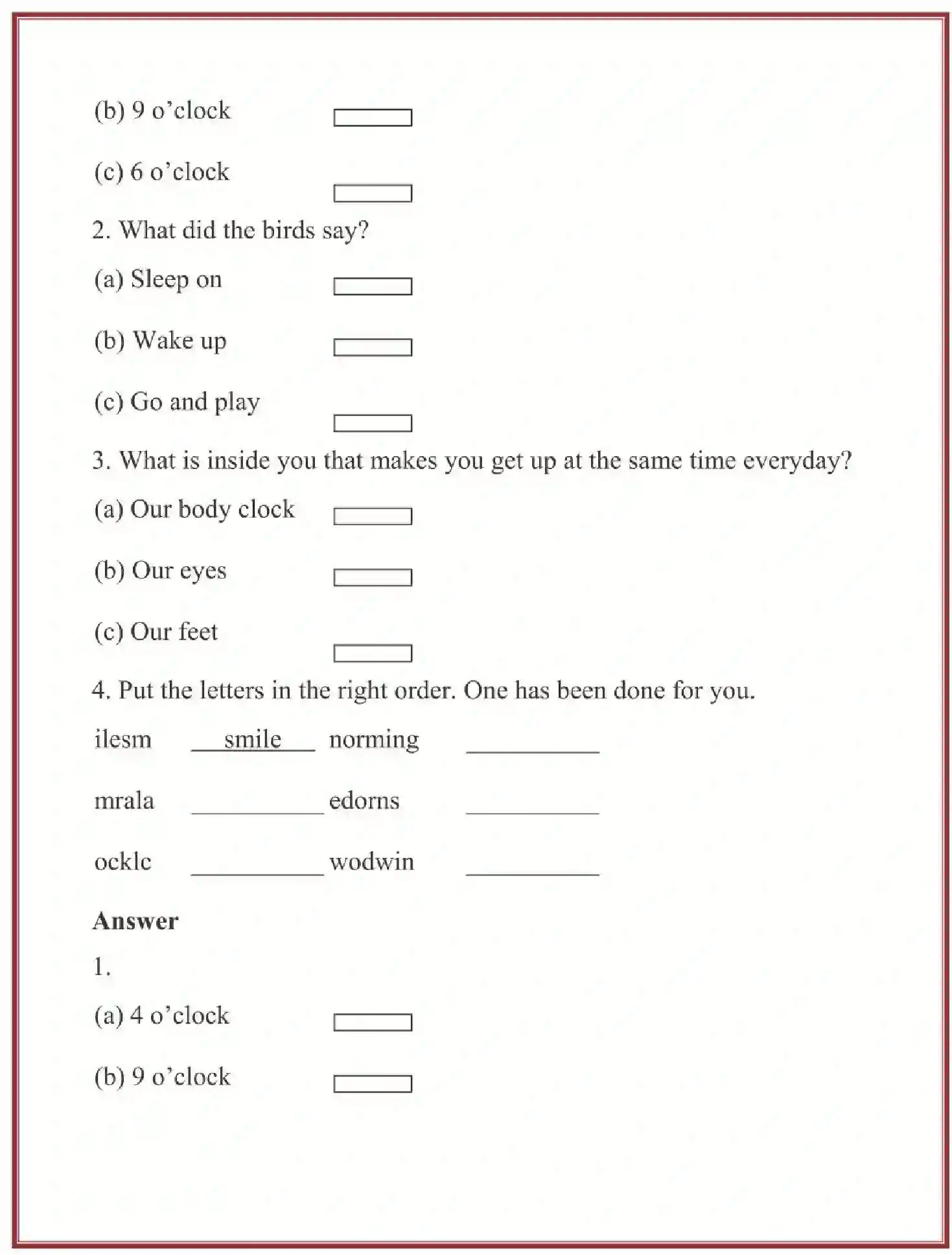 NCERT-Solution-Class-4-Marigold-Chapter-1-Neha-Alarm-Clock-1893-page-2
