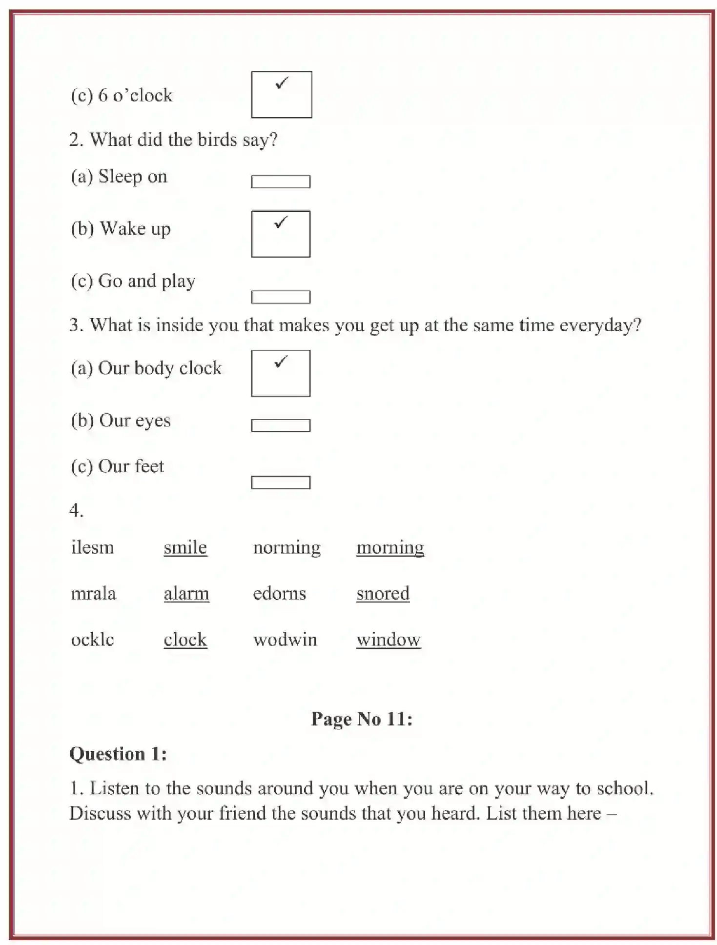 NCERT-Solution-Class-4-Marigold-Chapter-1-Neha-Alarm-Clock-1893-page-3