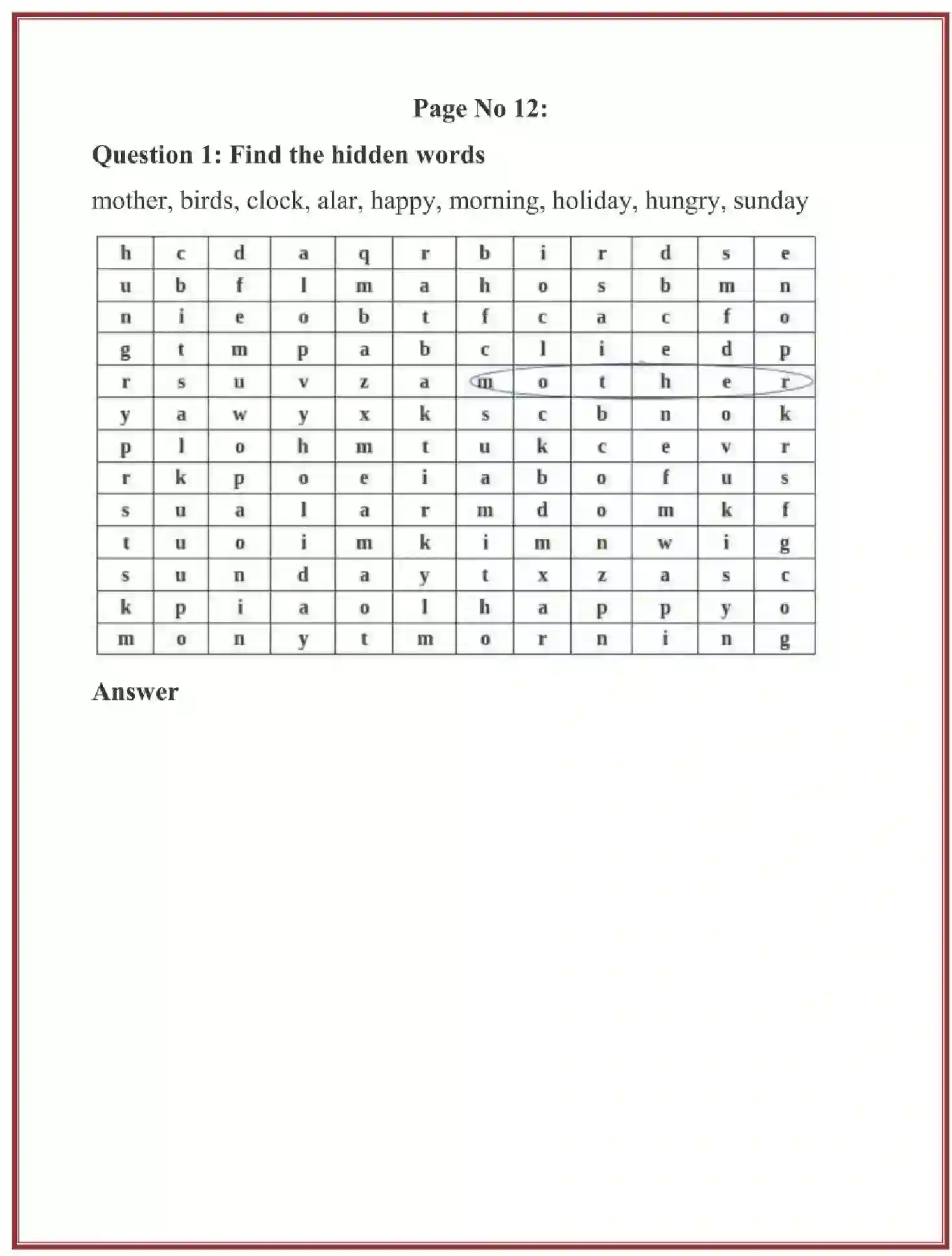 NCERT-Solution-Class-4-Marigold-Chapter-1-Neha-Alarm-Clock-1893-page-5