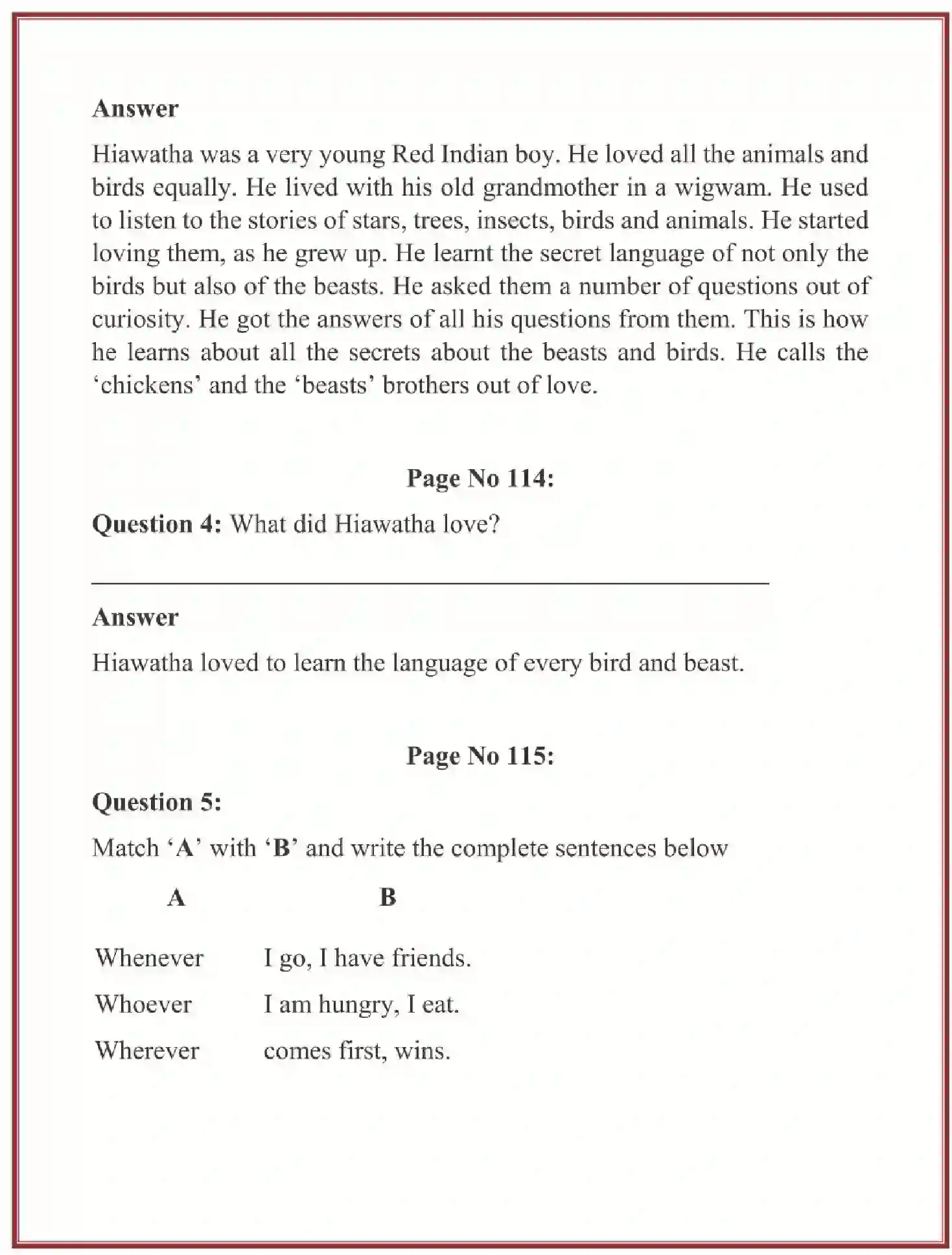 NCERT-Solution-Class-4-Marigold-Chapter-17-Hiawatha-1909-page-8