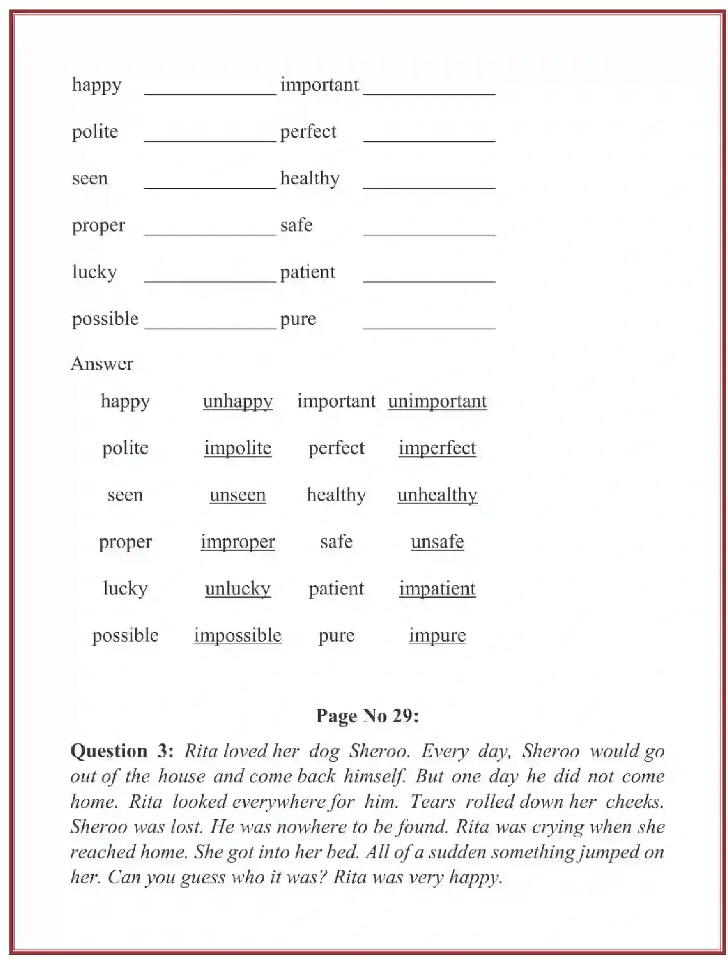 NCERT-Solution-Class-4-Marigold-Chapter-2-The-Little-Fir-Tree-1894-page-4