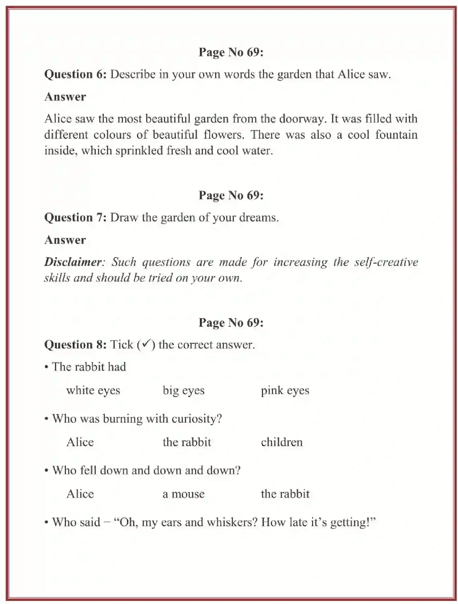 NCERT-Solution-Class-4-Marigold-Chapter-4-Alice-In-Wonderland-1896-page-3