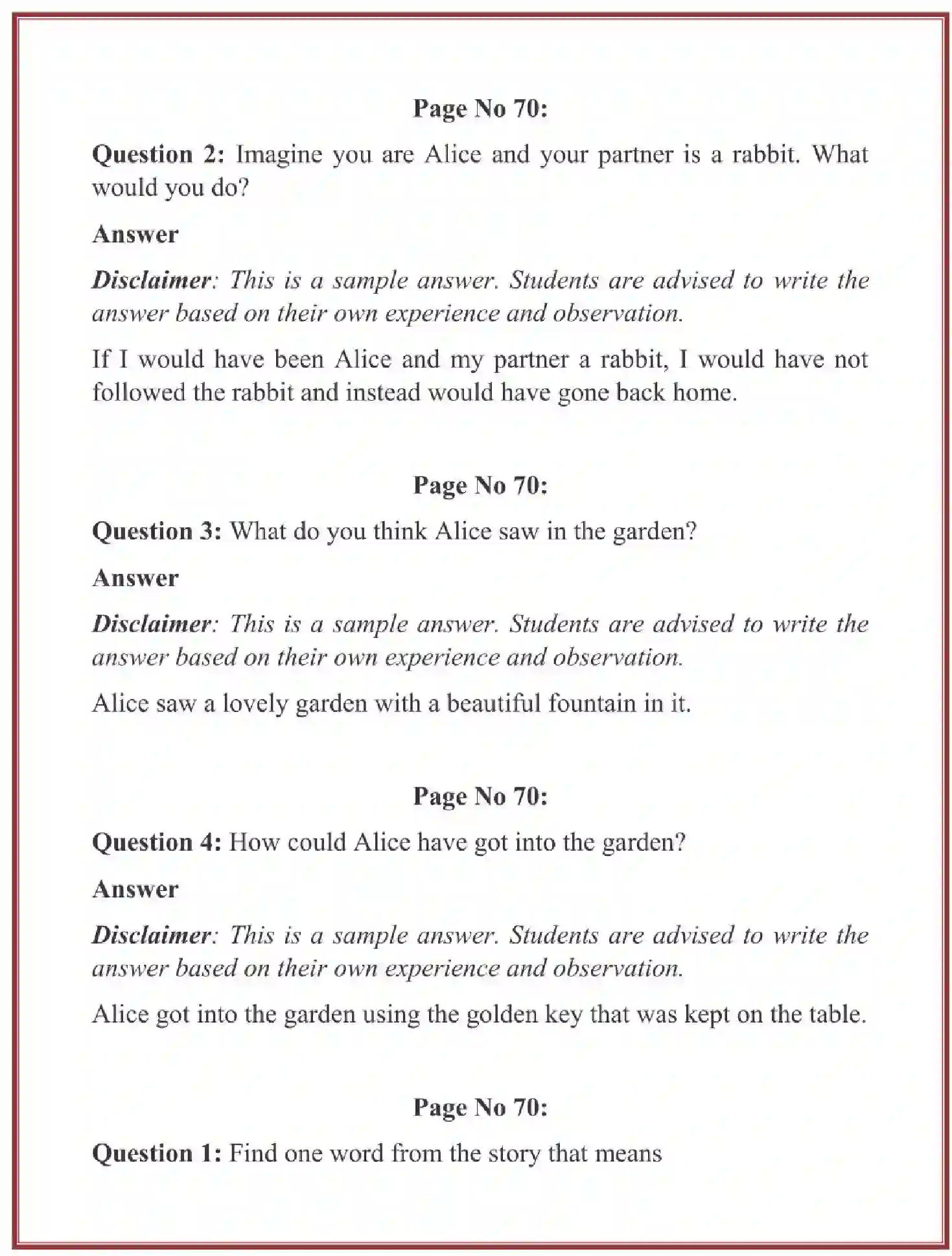 NCERT-Solution-Class-4-Marigold-Chapter-4-Alice-In-Wonderland-1896-page-5