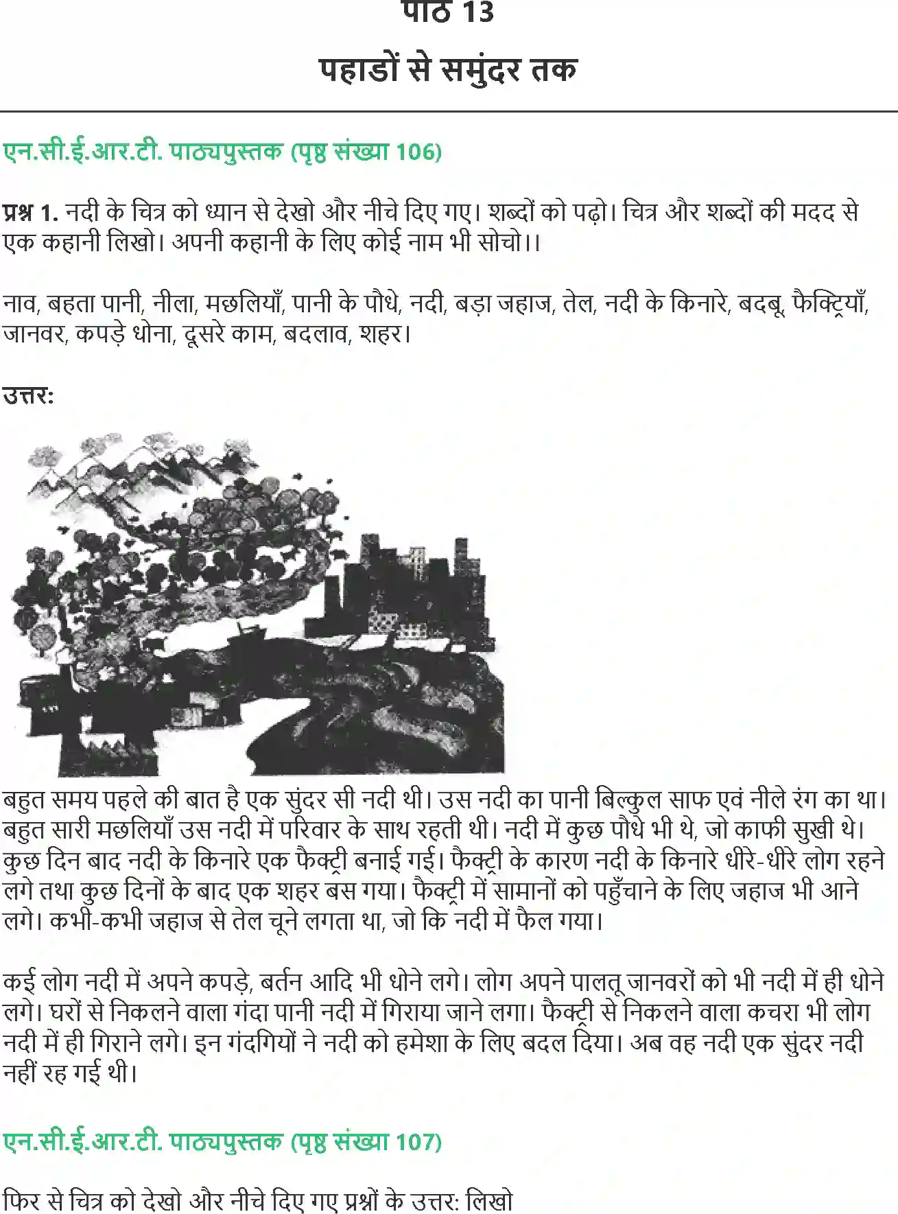 NCERT-Solution-Class-4-Paryavaran-Adhyayan-Aas-Paas-Chapter-13-Pahado-Se-Samundar-Tak-1966-page-1