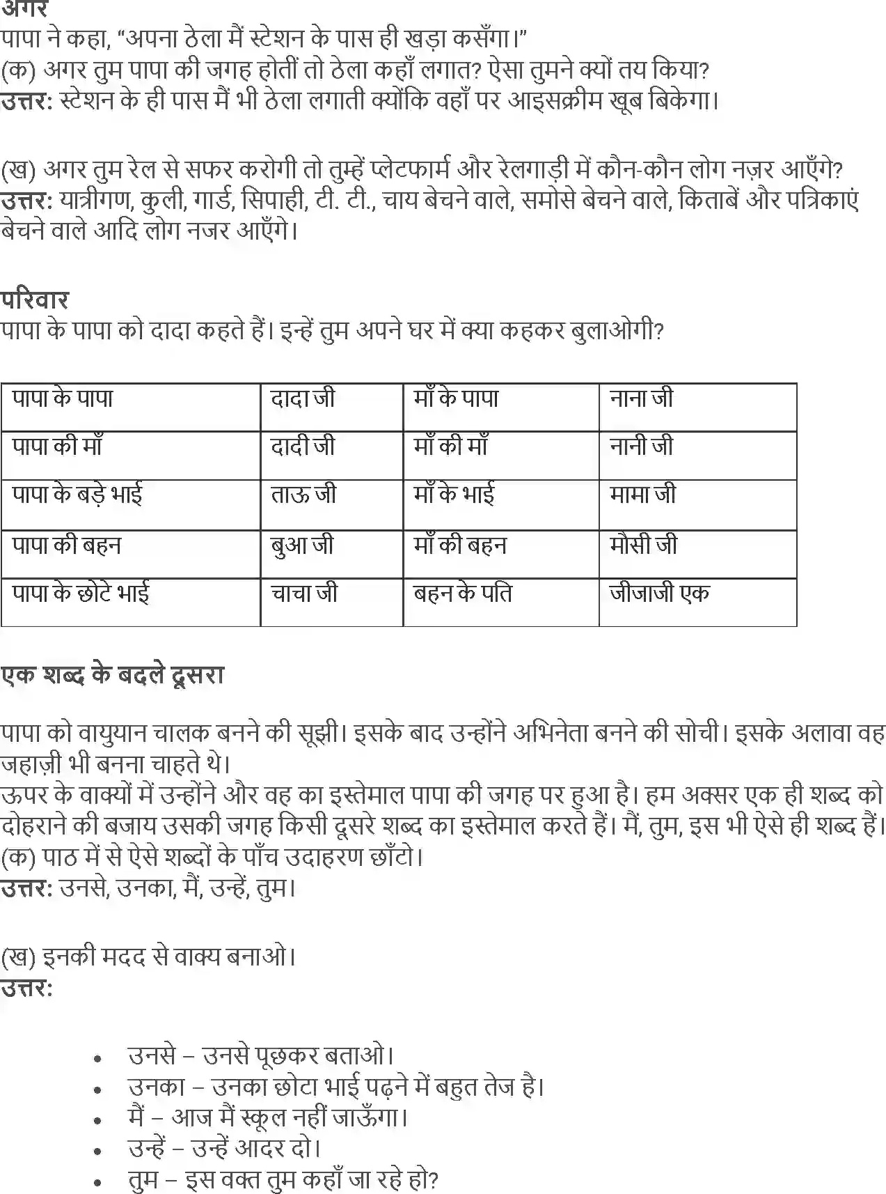 NCERT-Solution-Class-4-Rimjhim-Chapter-4-Papa-Jab-Bacche-The-1943-page-3