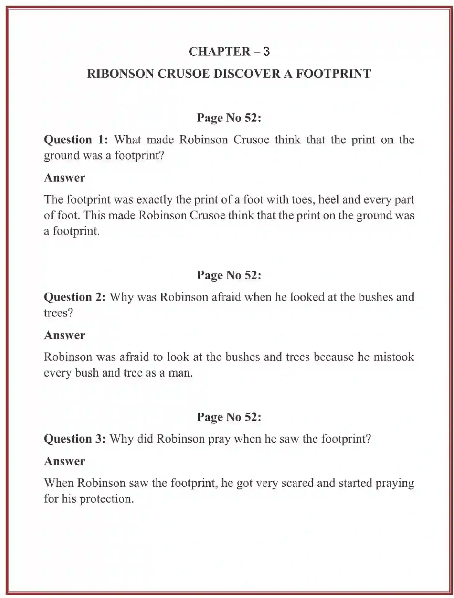 NCERT-Solution-Class-5-English-Chapter-3-Ribonson-Crusoe-Discover-A-Footprint-1817-page-1