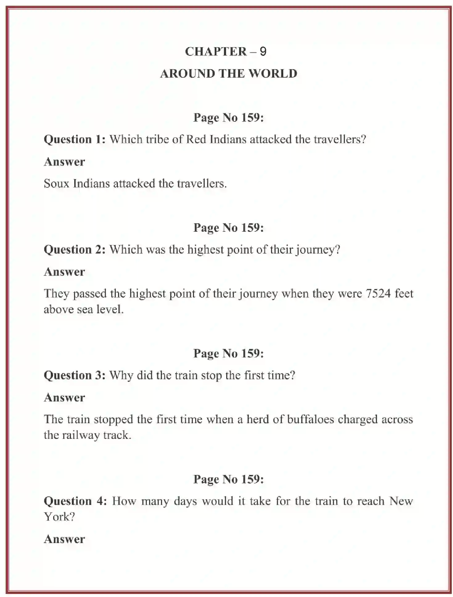 NCERT-Solution-Class-5-English-Chapter-9-Around-The-World-3995-page-1