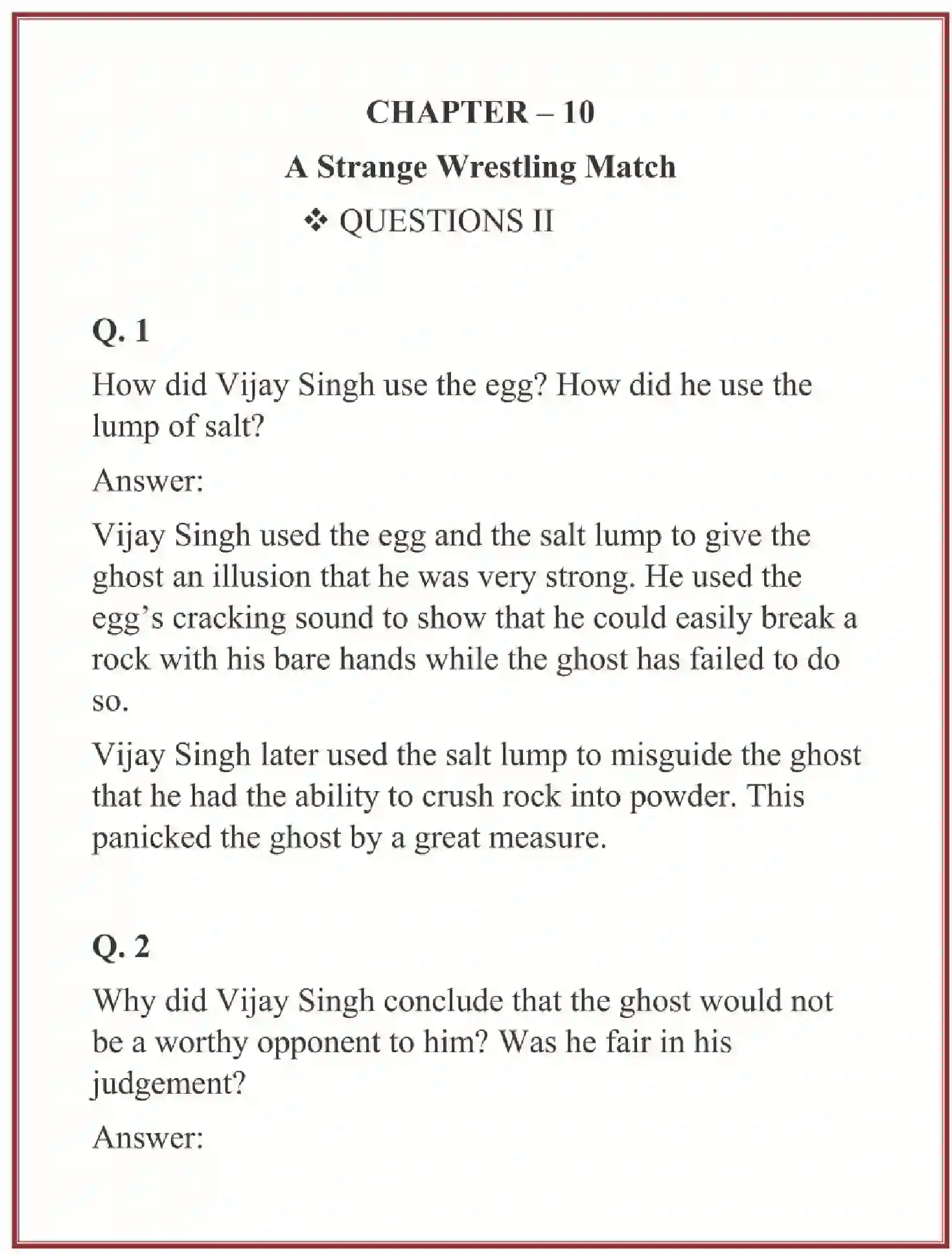 NCERT-Solution-Class-6-English-Chapter-10-A-Strange-Wrestling-march-1658-page-1