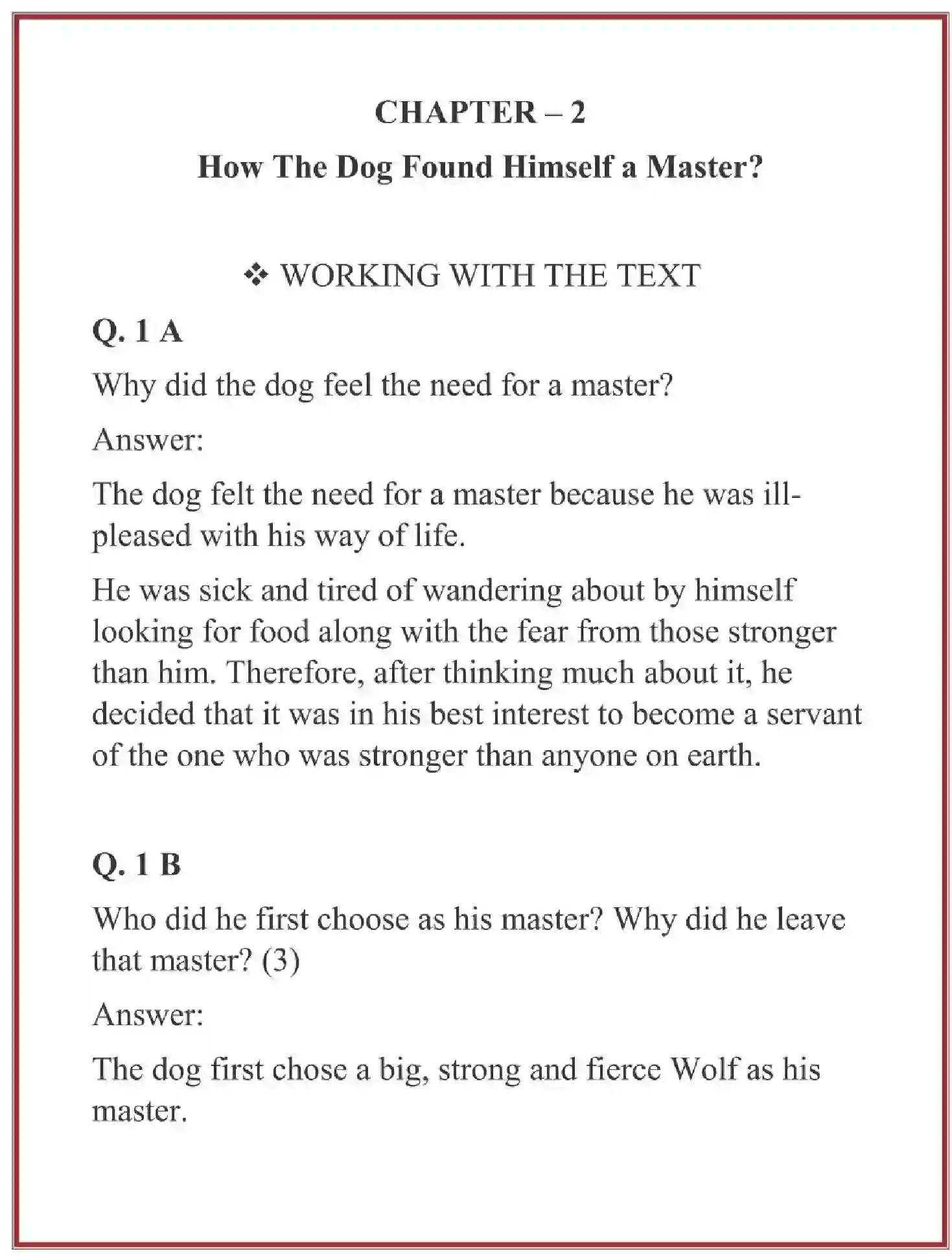 NCERT-Solution-Class-6-English-Chapter-2-How-the-Dog-Found-Himself-1660-page-1