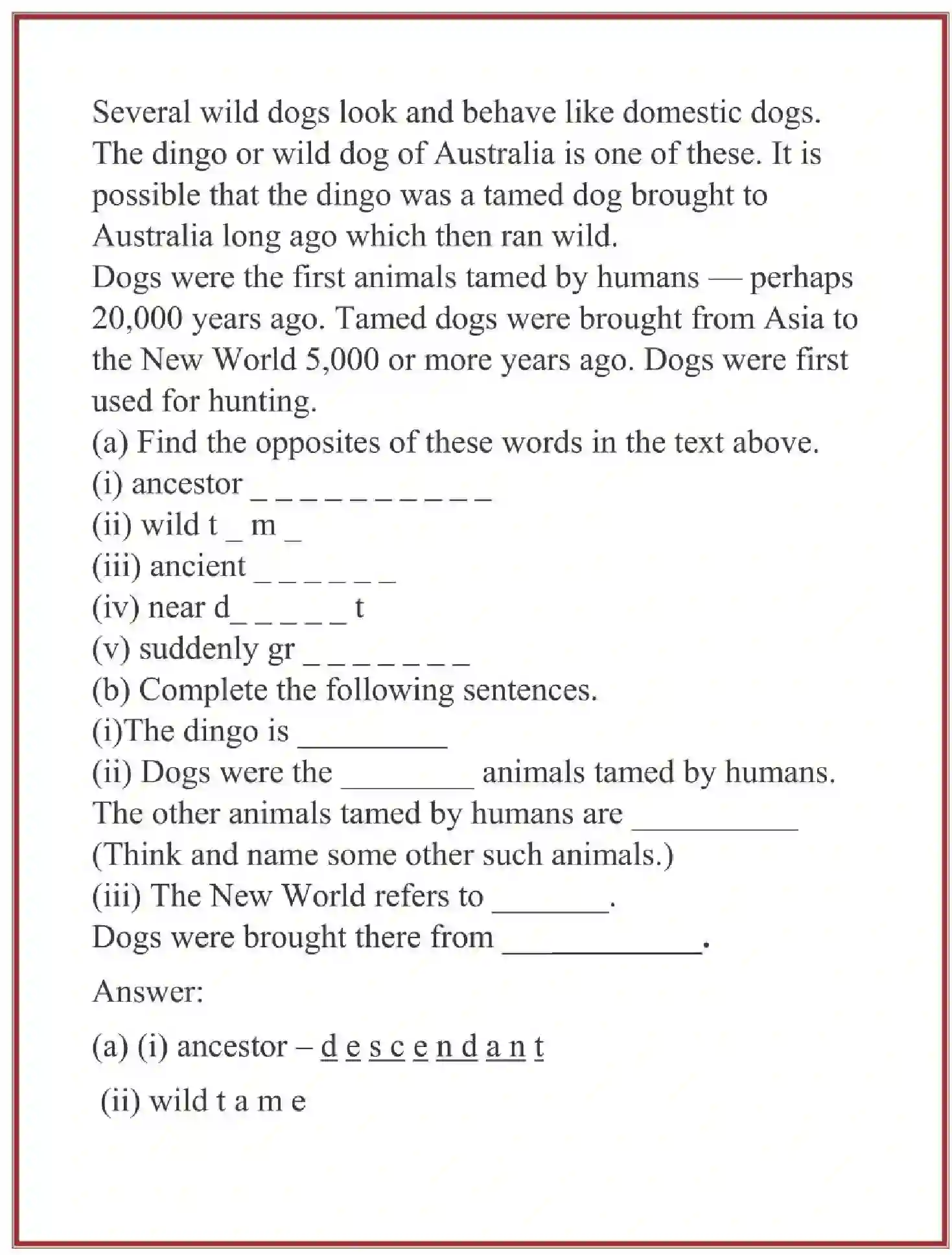 NCERT-Solution-Class-6-English-Chapter-2-How-the-Dog-Found-Himself-1660-page-10