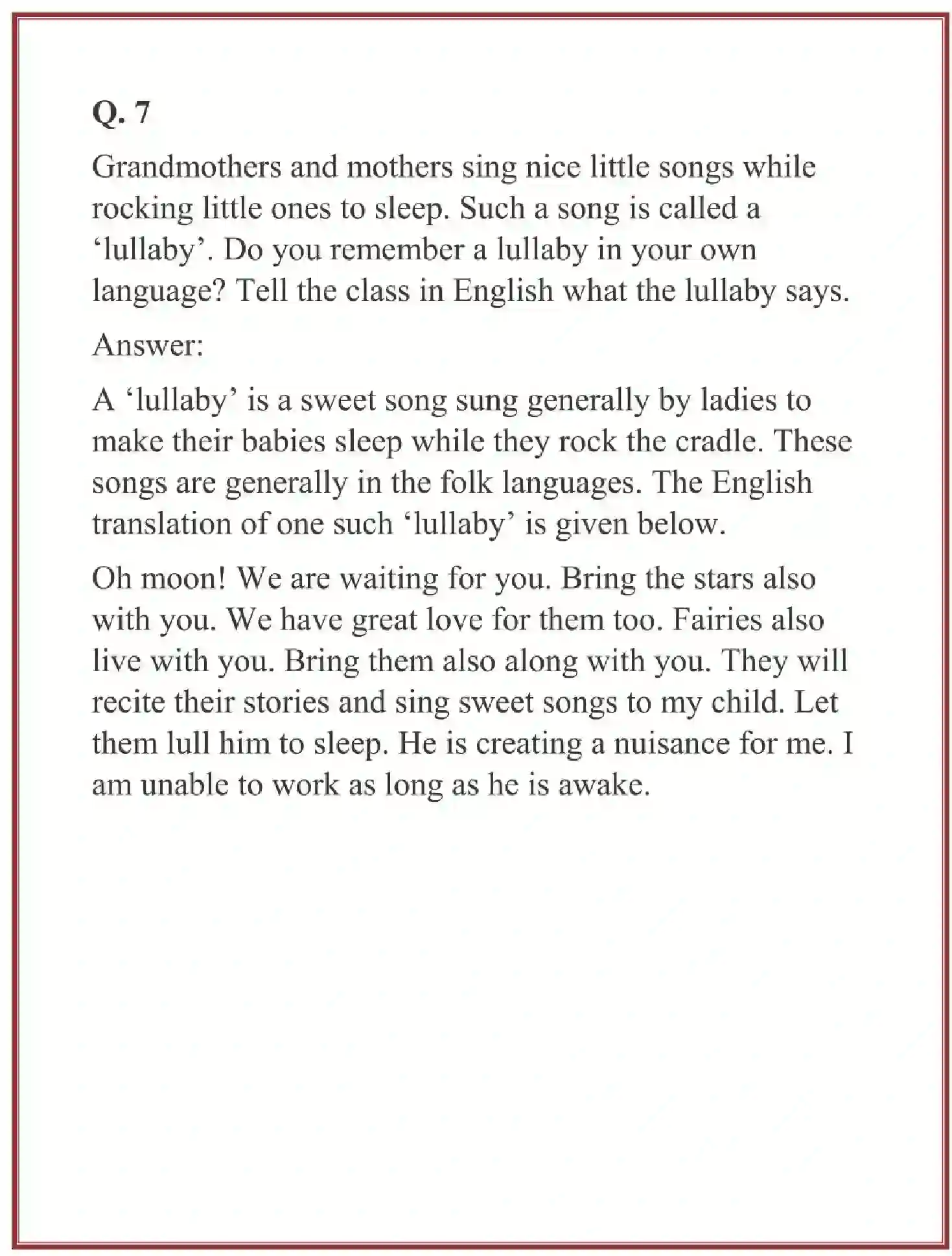 NCERT-Solution-Class-6-English-Chapter-7-The-Wonder-Called-Sleep-3827-page-4