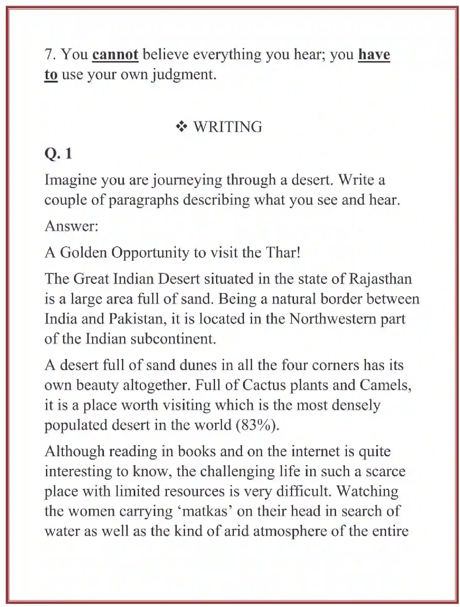 NCERT-Solution-Class-6-English-Chapter-9-Desert-Animals-1667-page-10