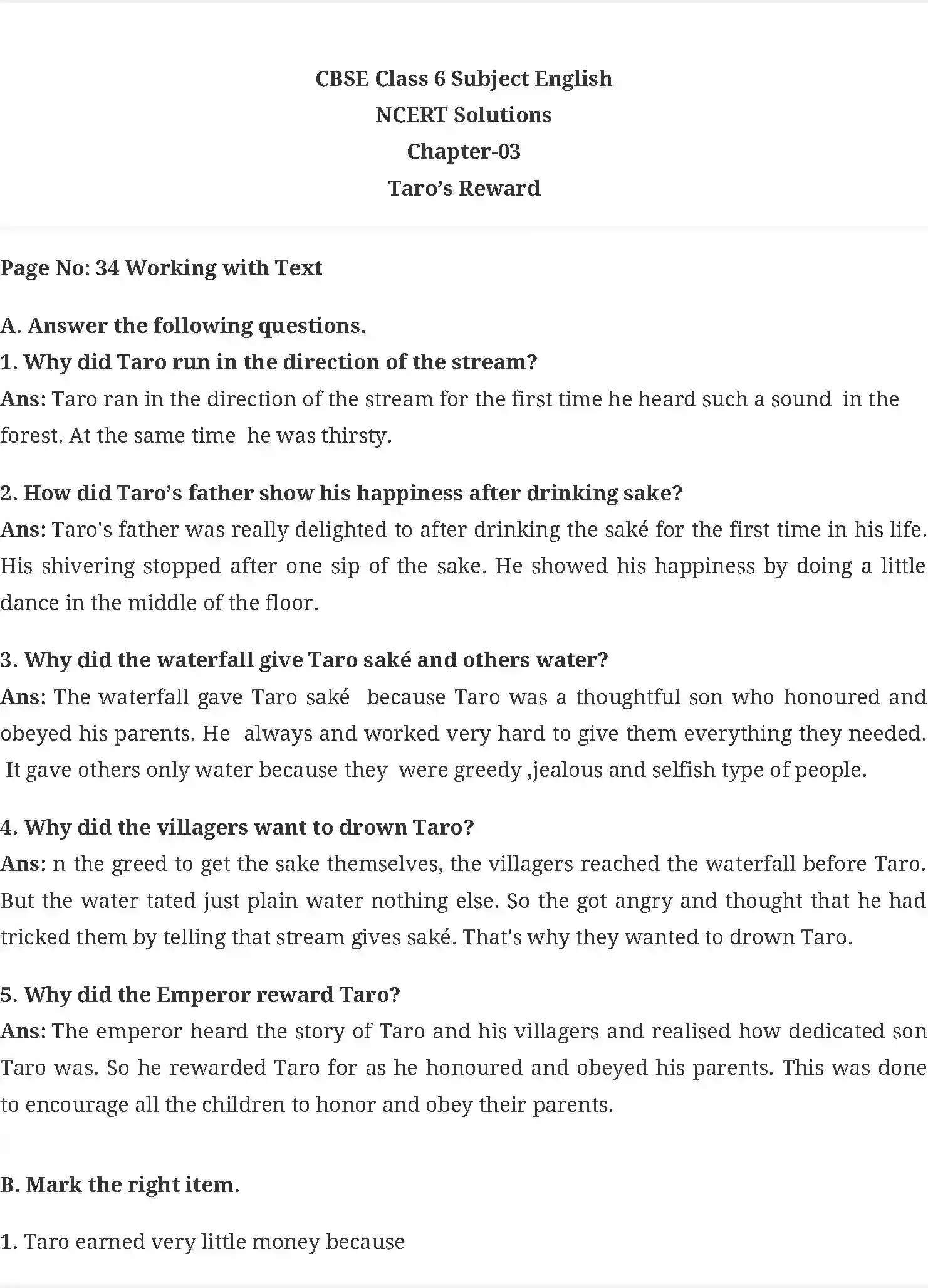 NCERT-Solution-Class-6-Honeysuckle-Taros-Reward-5337-page-1