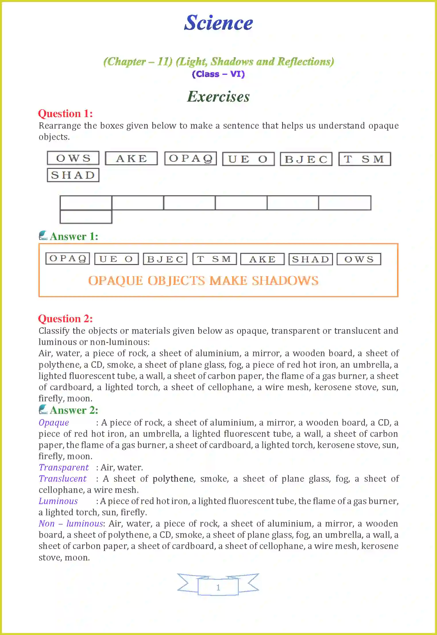 NCERT-Solution-Class-6-Science-Chapter-11-Light-Shadows-and-Reflections-3815-page-1