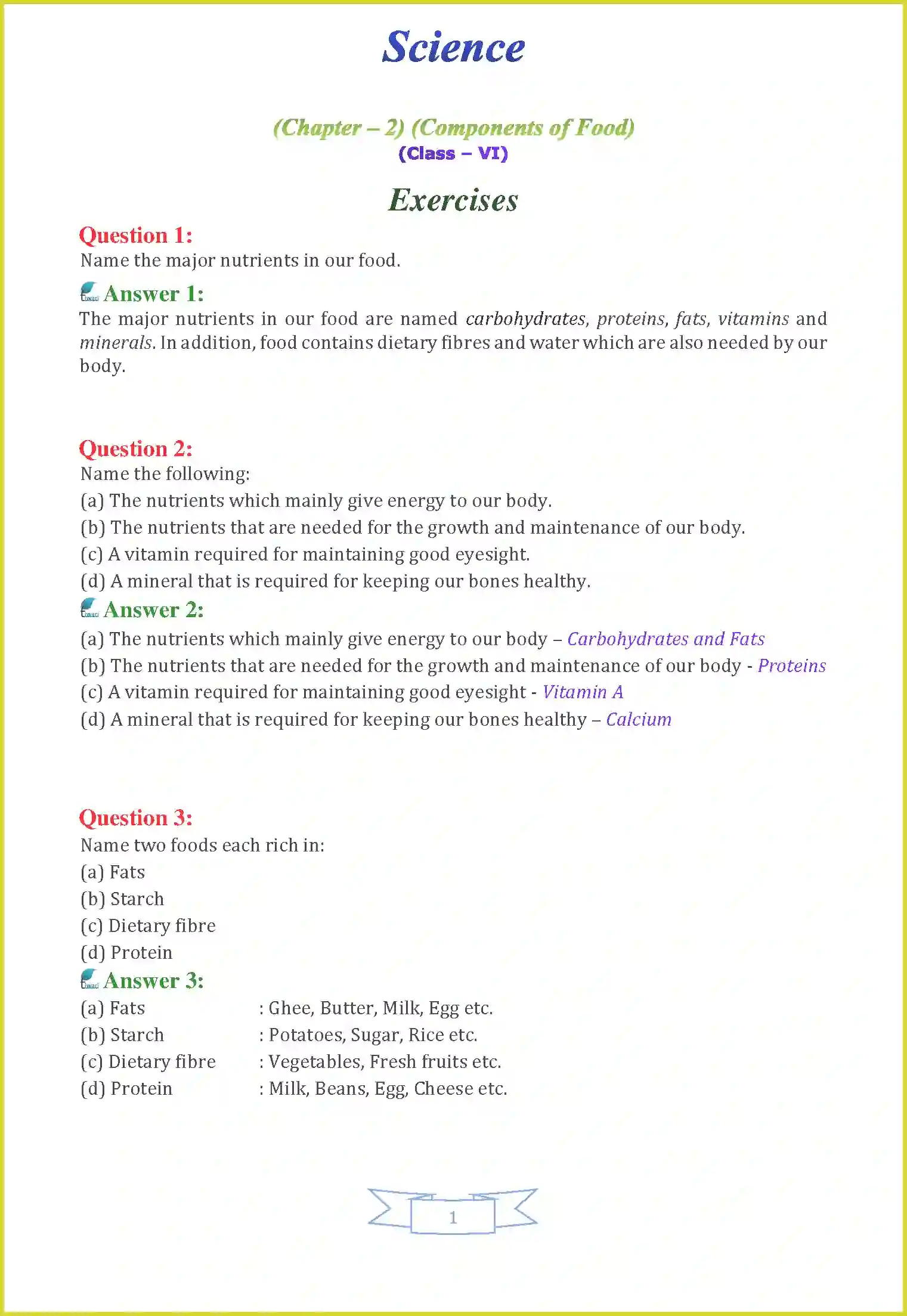 NCERT-Solution-Class-6-Science-Chapter-2-Components-of-Food-3806-page-1